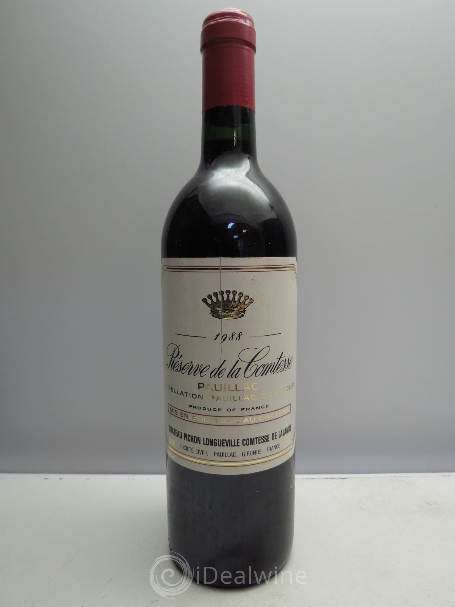 Réserve de la Comtesse Second Vin (sans prix de réserve / no reserve) 1988 - Posten von 1 Flasche - 0