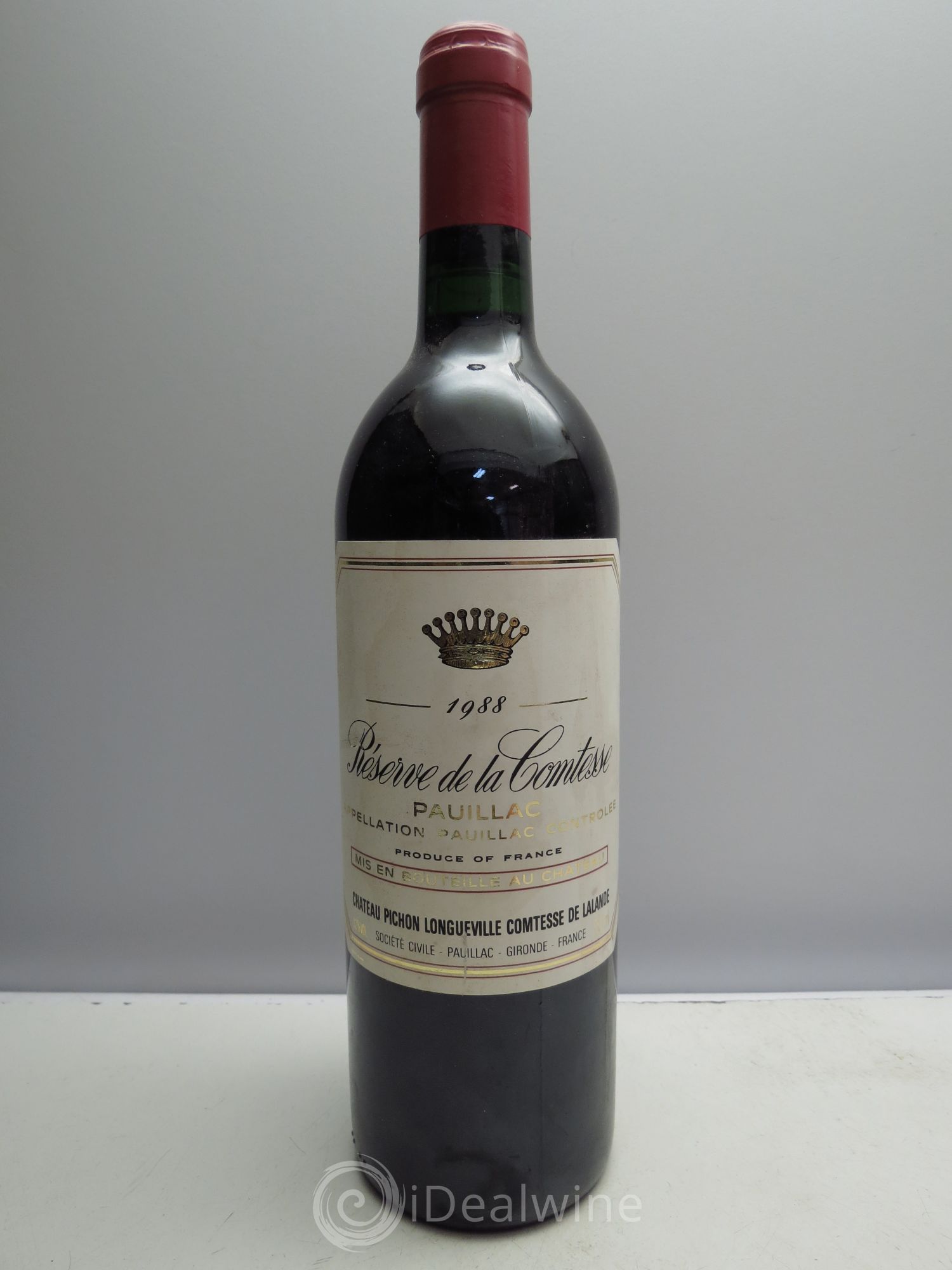 Réserve de la Comtesse Second Vin (sans prix de réserve / no reserve) 1988 - Posten von 1 Flasche - 0