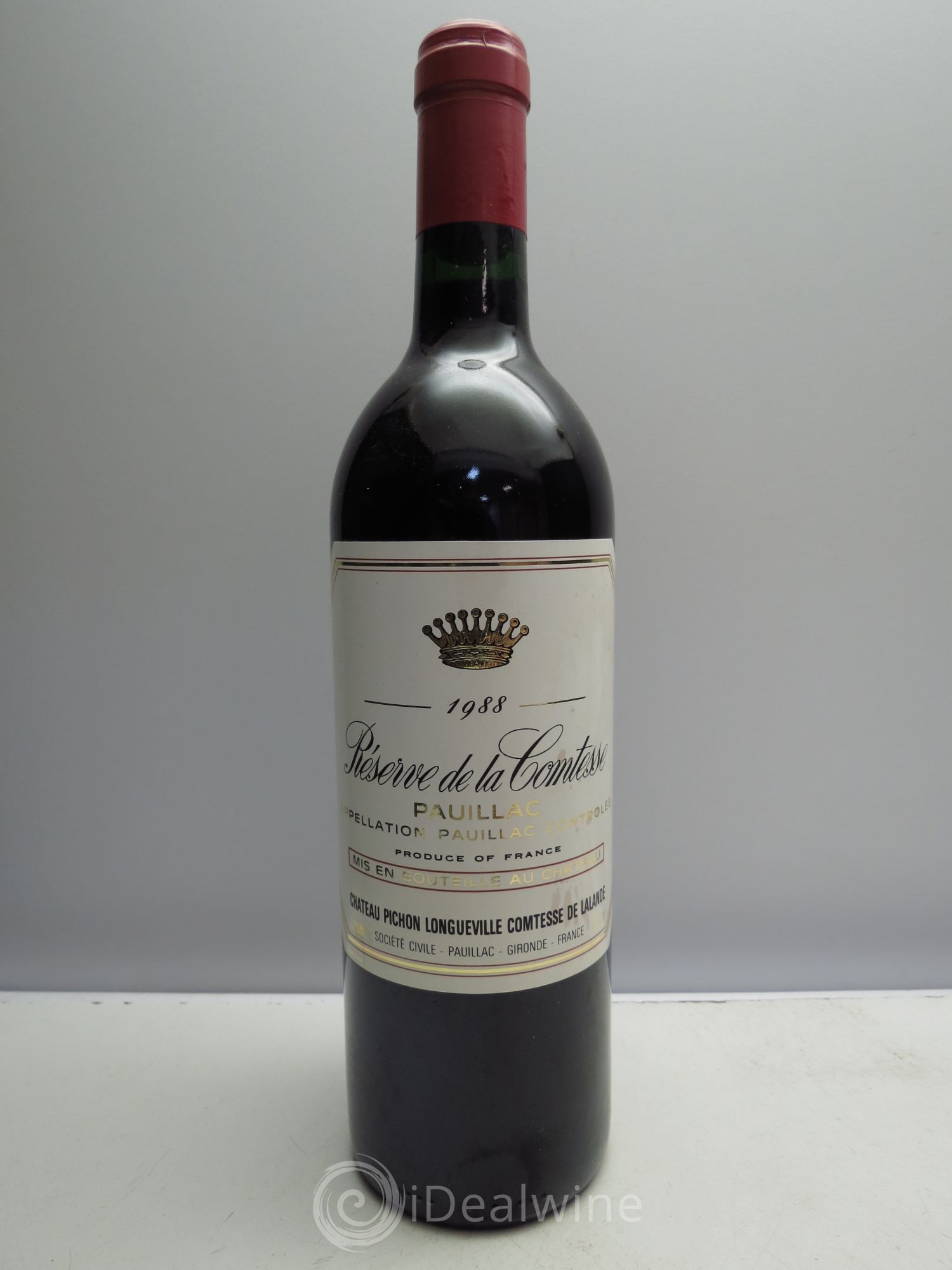 Réserve de la Comtesse Second Vin (sans prix de réserve / no reserve) 1988 - Posten von 1 Flasche - 0