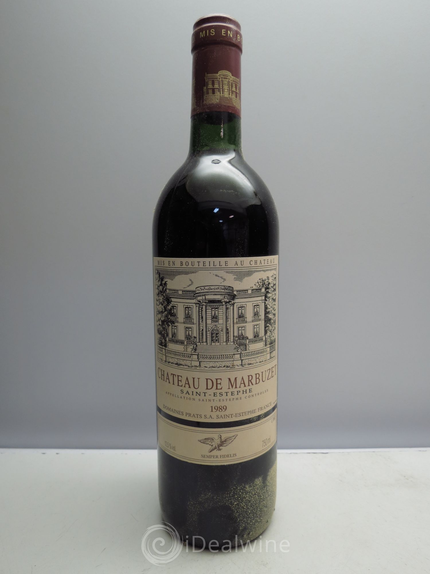 Château de Marbuzet Cru Bourgeois 1989 - Lot de 12 bouteilles - 0