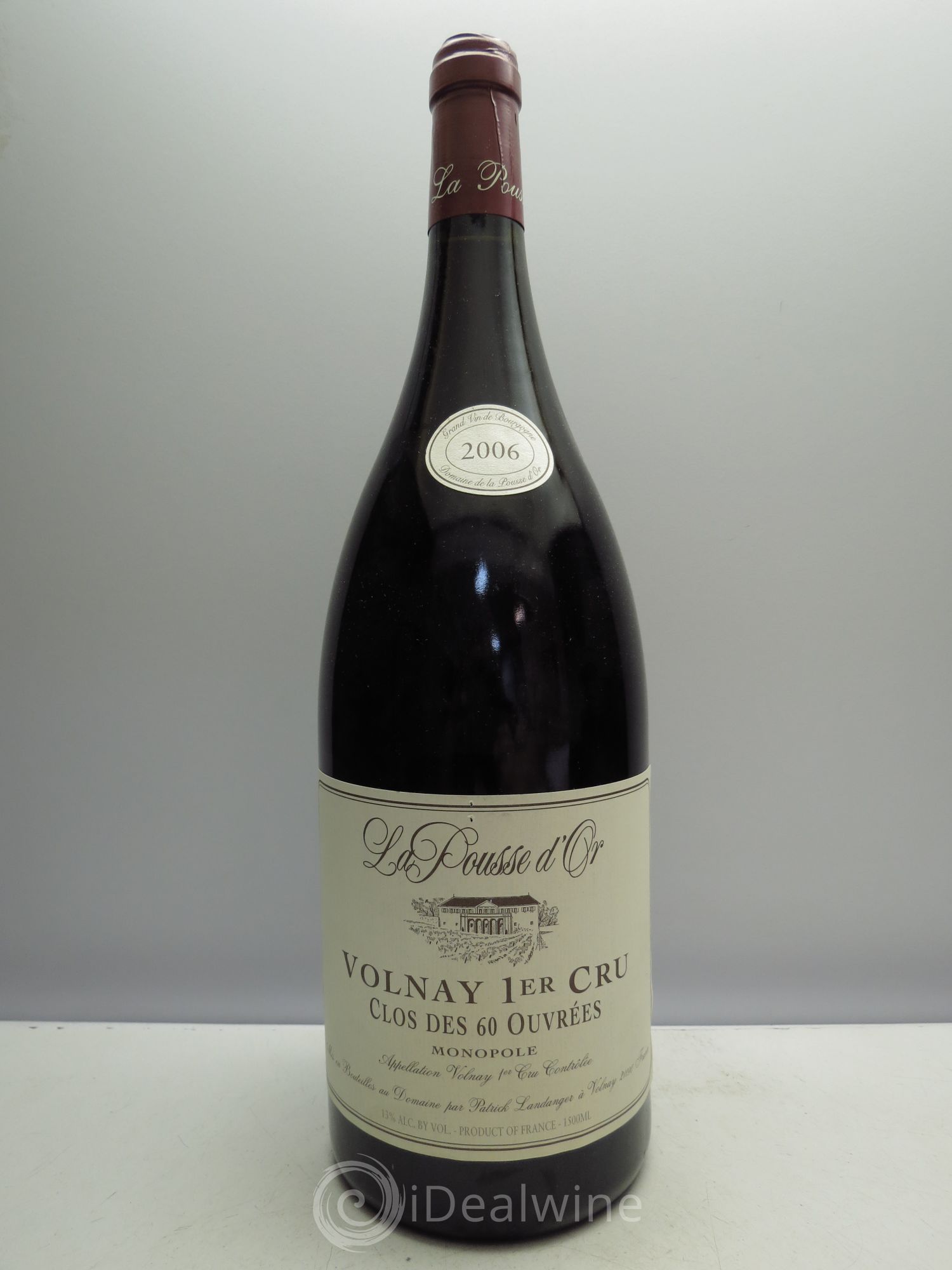 Volnay 1er Cru Clos des 60 ouvrées La Pousse d'Or (Domaine de) (sans prix de reserve/no reserve) 2006 - Posten von 1 Magnum - 0