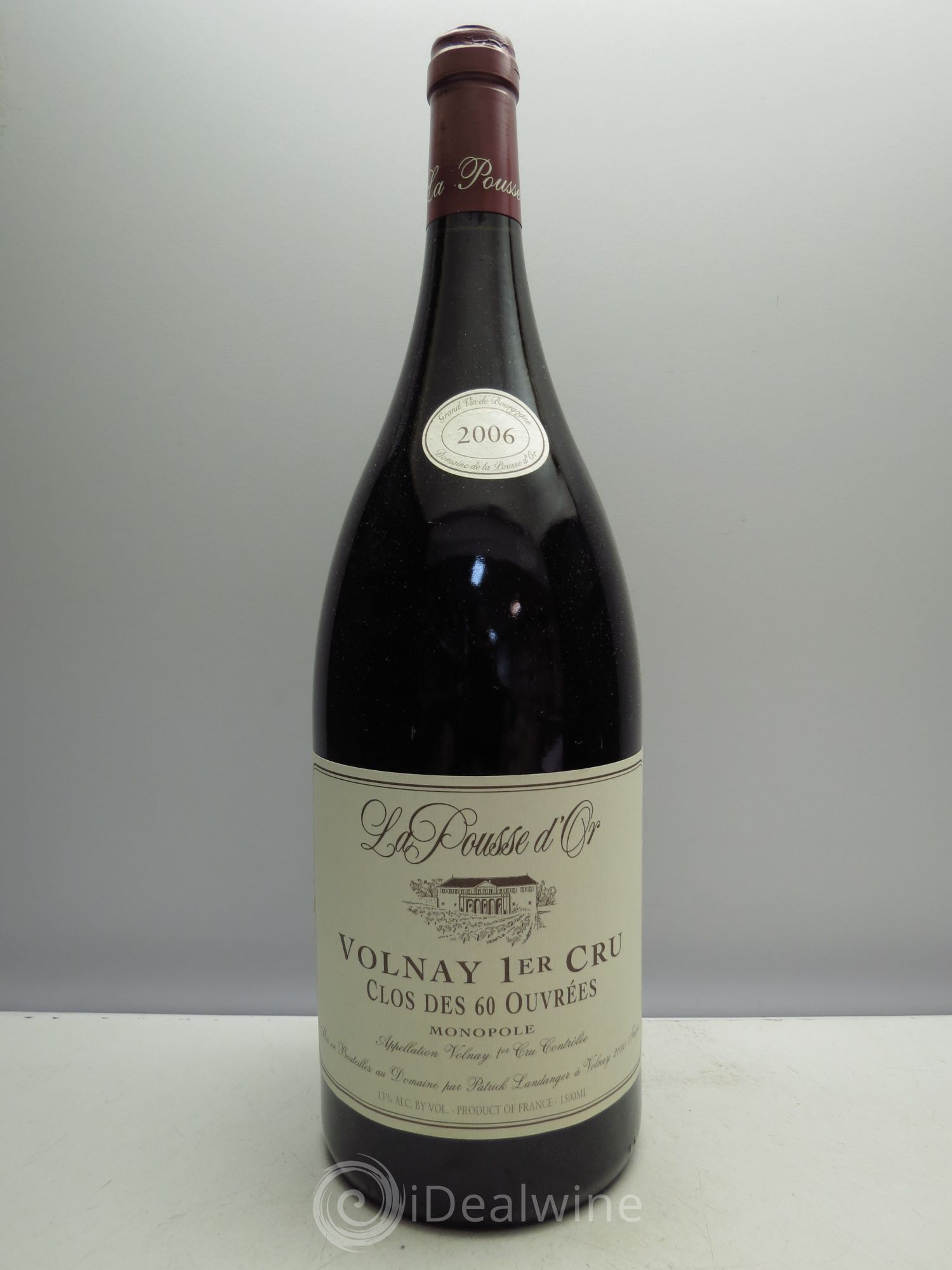 Volnay 1er Cru Clos des 60 ouvrées La Pousse d'Or (Domaine de) 2006 - Lot de 1 magnum - 0