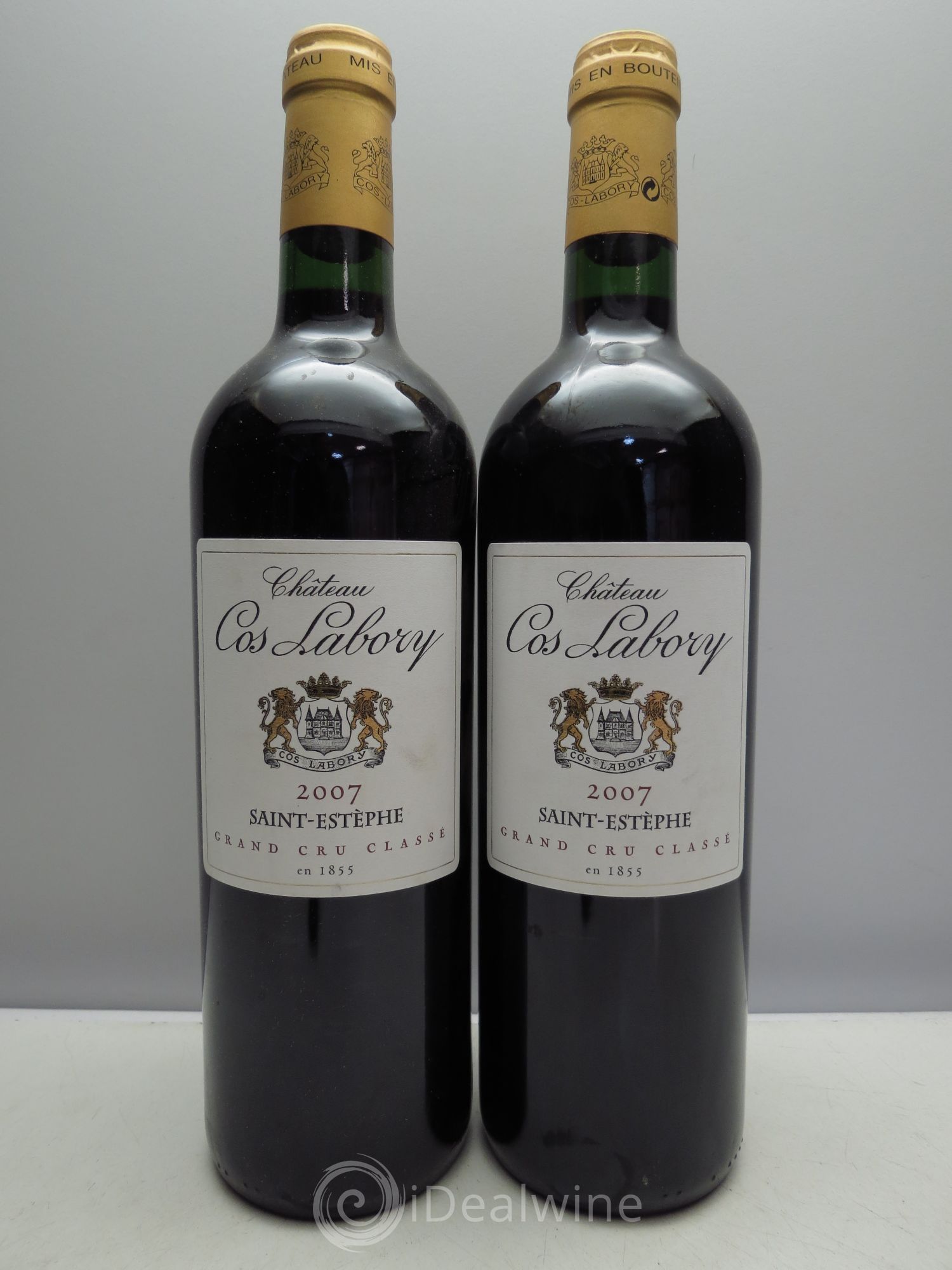Château Cos Labory 5ème Grand Cru Classé (sans prix de réserve / no reserve) 2007 - Posten von 2 Flaschen - 0