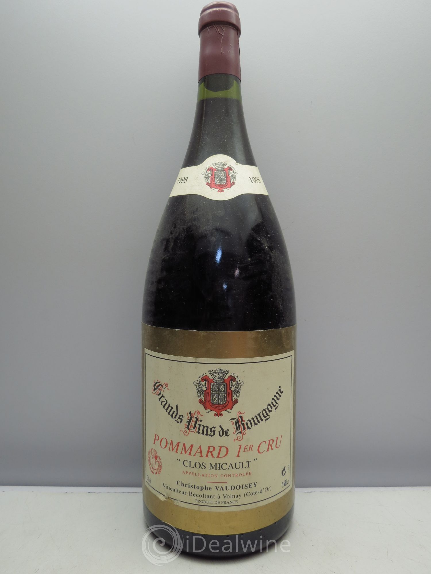 Pommard 1er Cru C.Vaudoysey (sans prix de reserve/no reserve) 1998 - Posten von 1 Magnum - 0