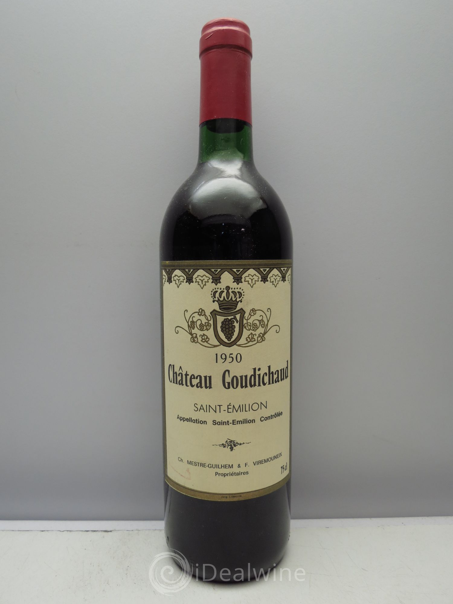 Saint-Émilion Château Goudichaud Mise Négoce (sans prix de réserve - no reserve) 1950 - Posten von 1 Flasche - 0