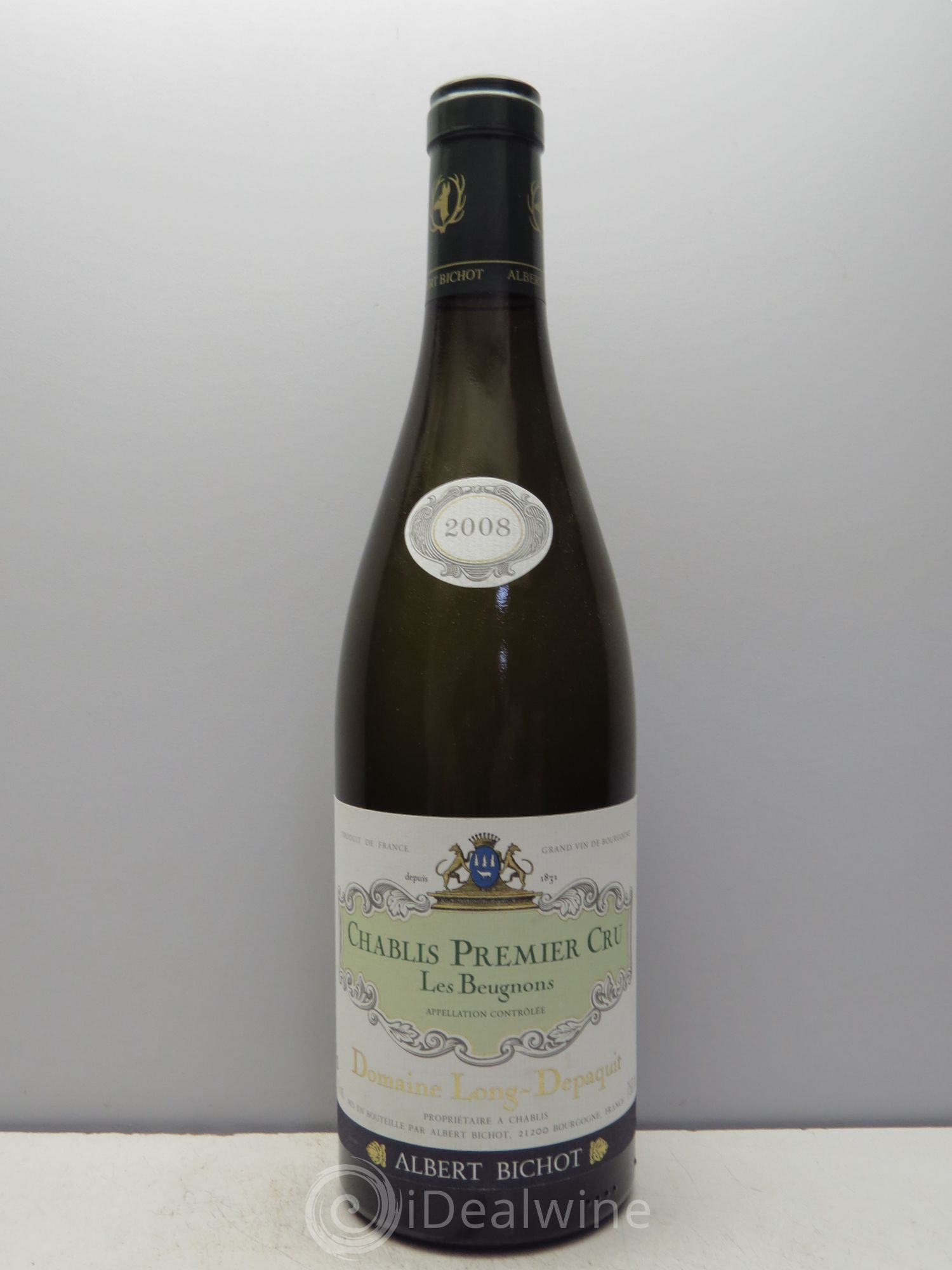 Chablis 1er Cru Les Beugnons (sans prix de réserve / no reserve) 2008 - Posten von 1 Flasche - 0