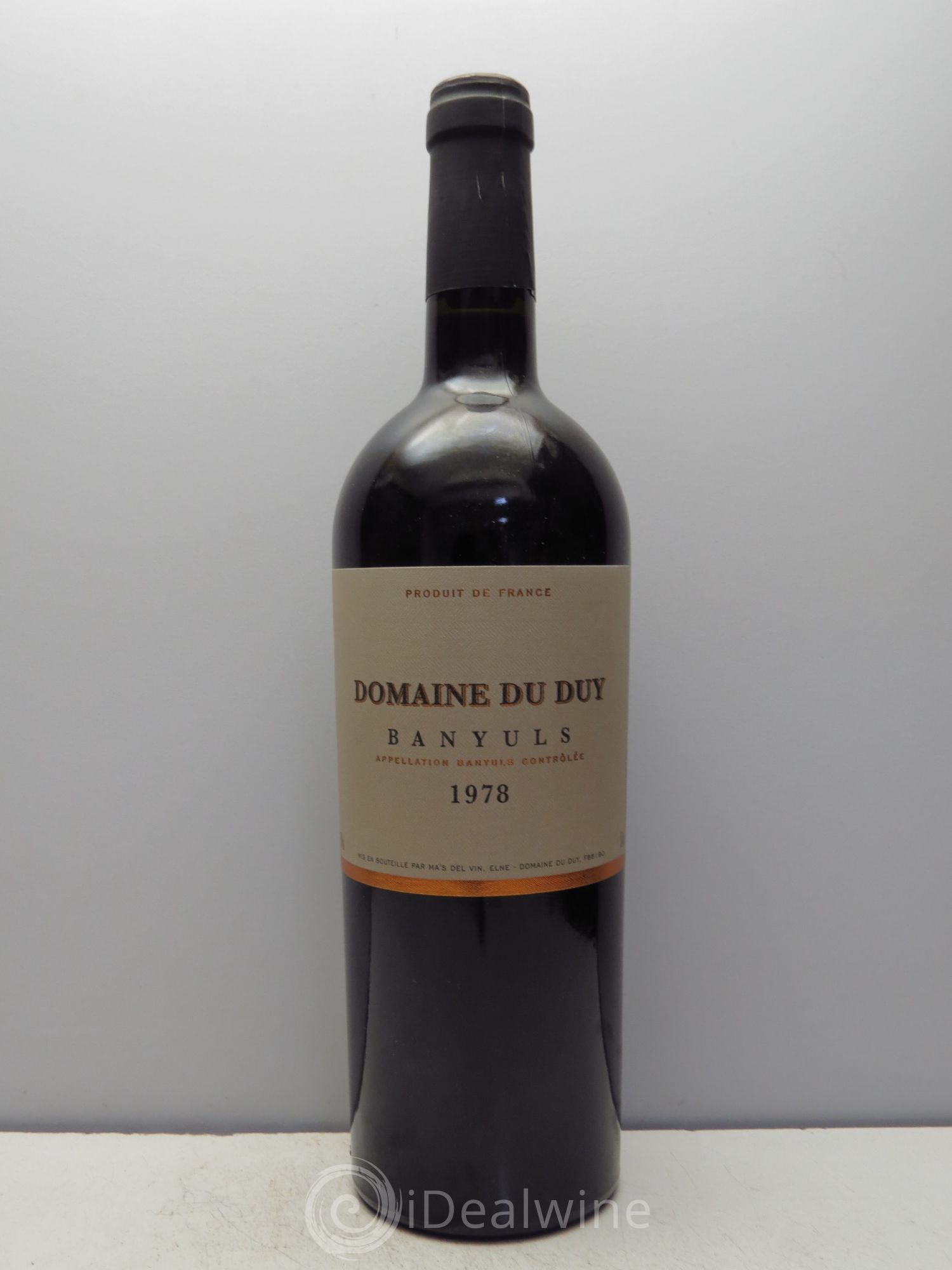 Banyuls Duy (Domaine du) (sans prix de réserve / no reserve) 1978 - Posten von 1 Flasche - 0