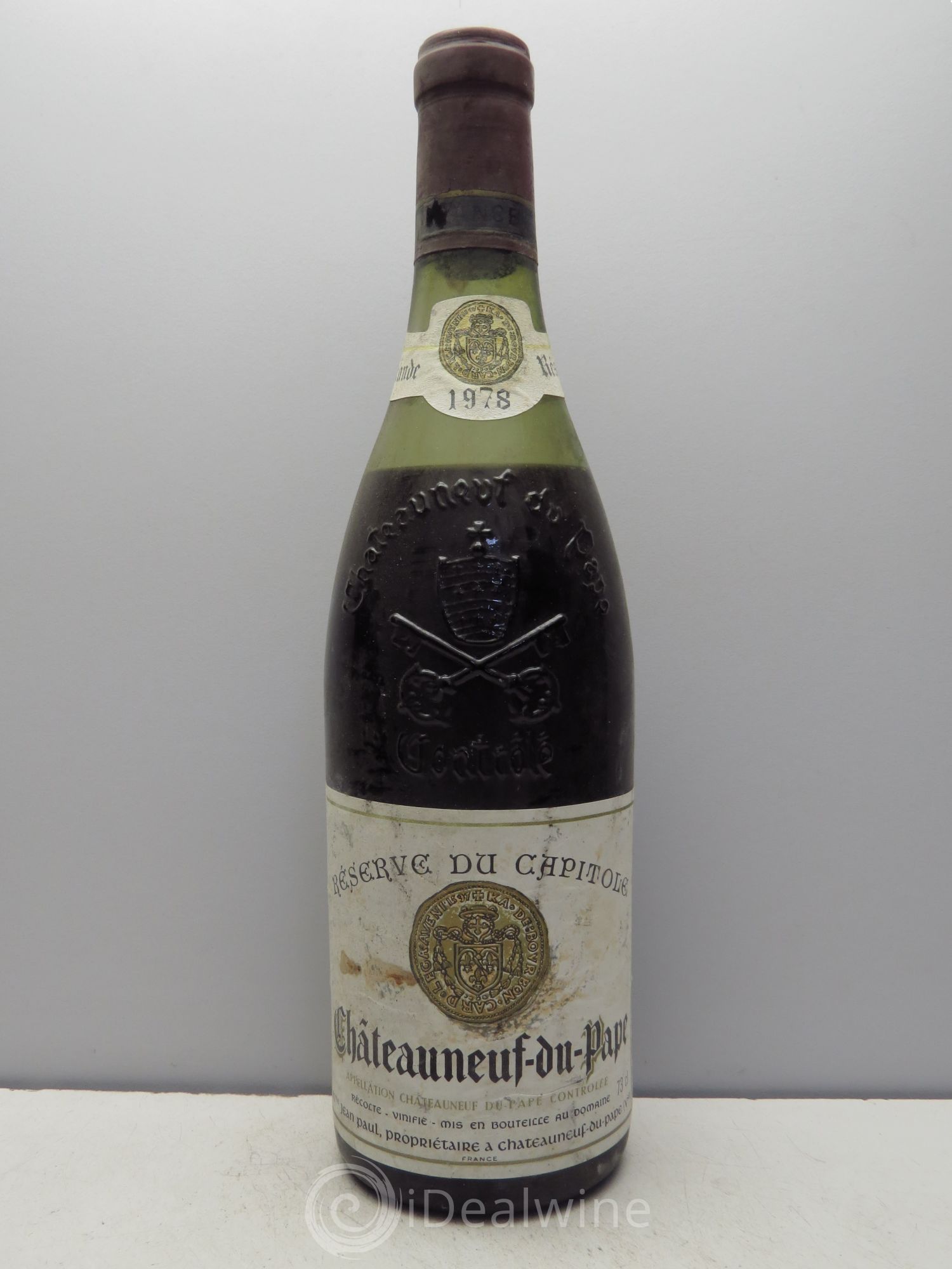 Châteauneuf-du-Pape Réserve du Capitole Jean-Paul (sans prix de réserve / no reserve) 1978 - Posten von 1 Flasche - 0