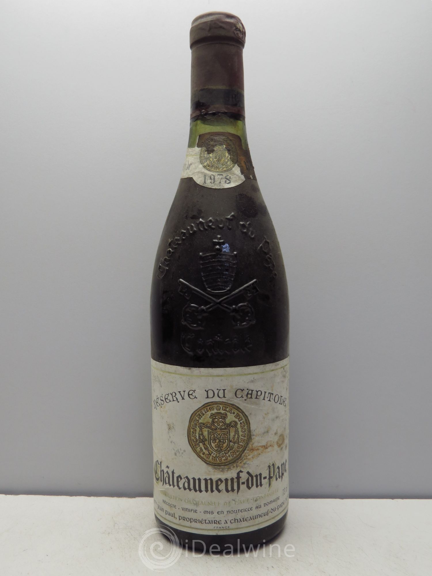 Châteauneuf-du-Pape Réserve du Capitole Jean-Paul (sans prix de réserve - no reserve) 1978 - Posten von 1 Flasche - 0