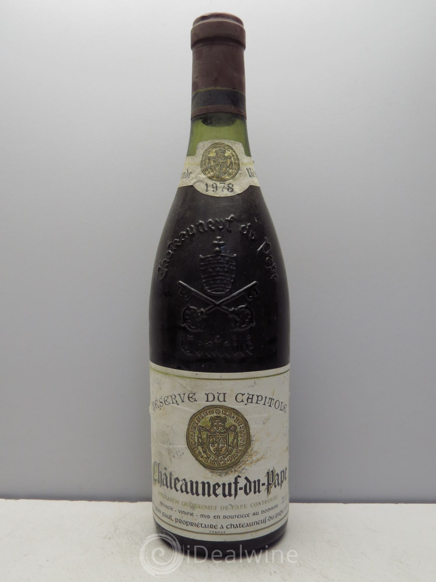 Châteauneuf-du-Pape Réserve du Capitole Jean-Paul (sans prix de réserve - no reserve) 1978 - Posten von 1 Flasche - 0