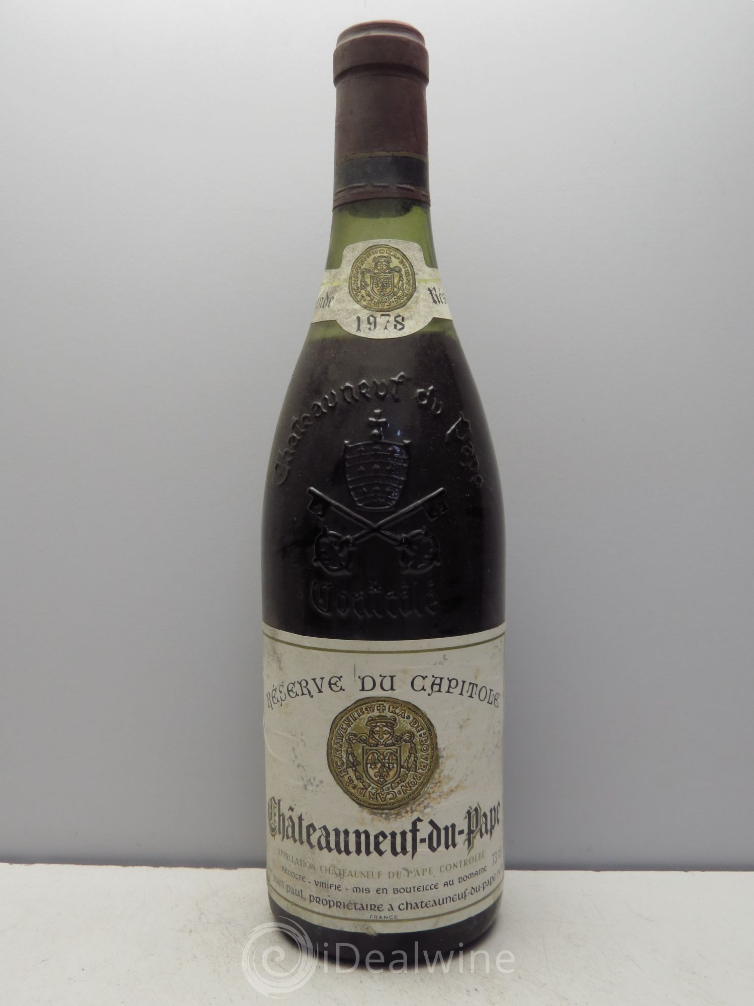 Châteauneuf-du-Pape Réserve du Capitole Jean-Paul (sans prix de réserve - no reserve) 1978 - Posten von 1 Flasche - 0