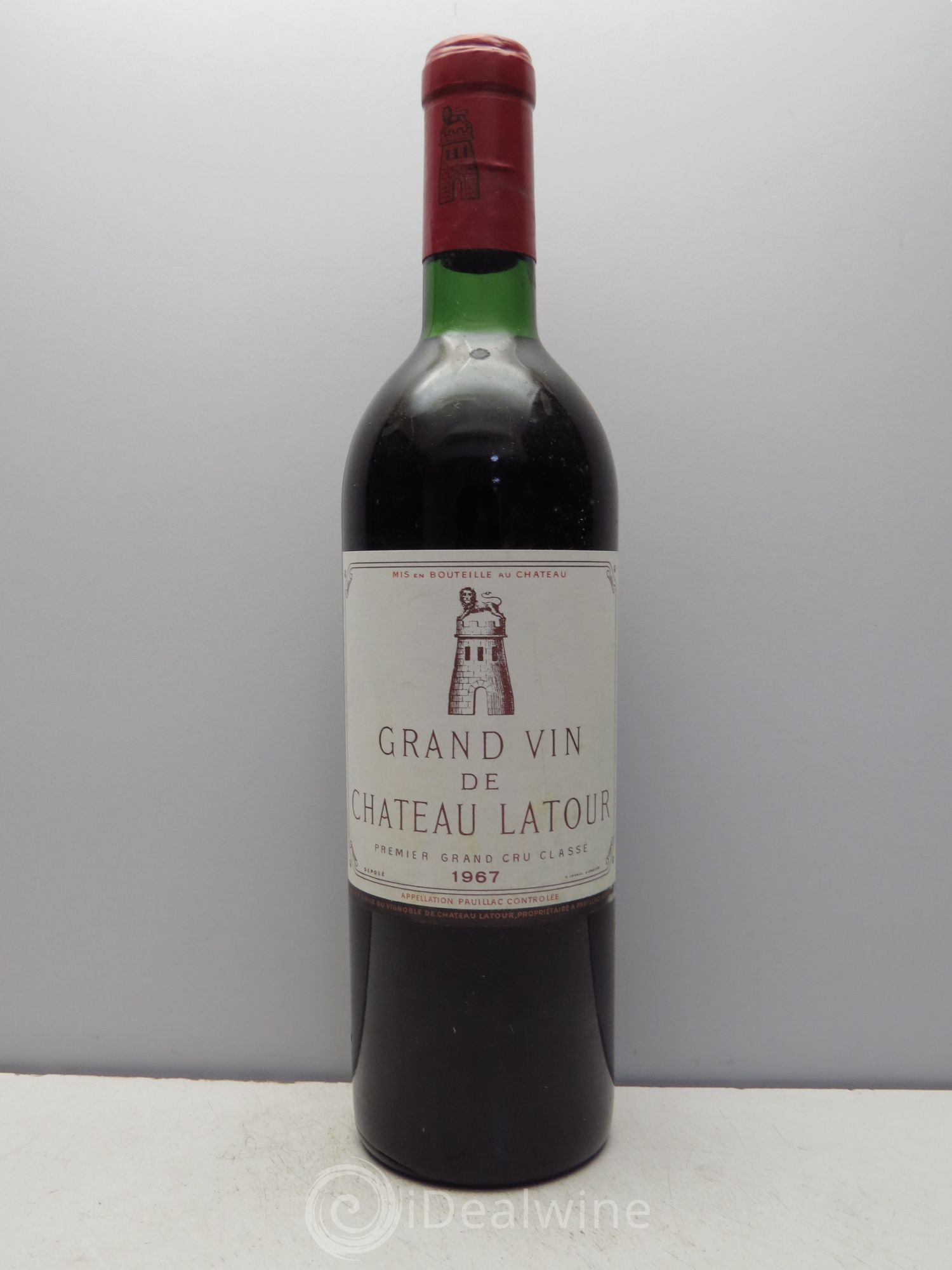 Château Latour 1er Grand Cru Classé 1967 - Lot de 1 bouteille - 0