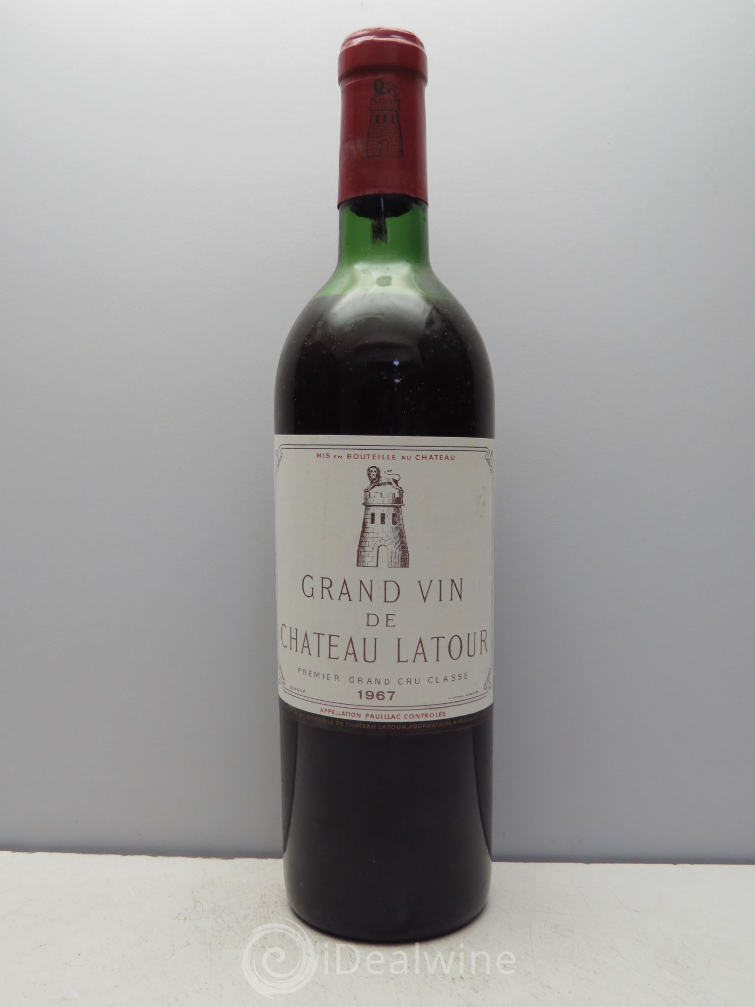 Château Latour 1er Grand Cru Classé 1967 - Lot de 1 bouteille - 0
