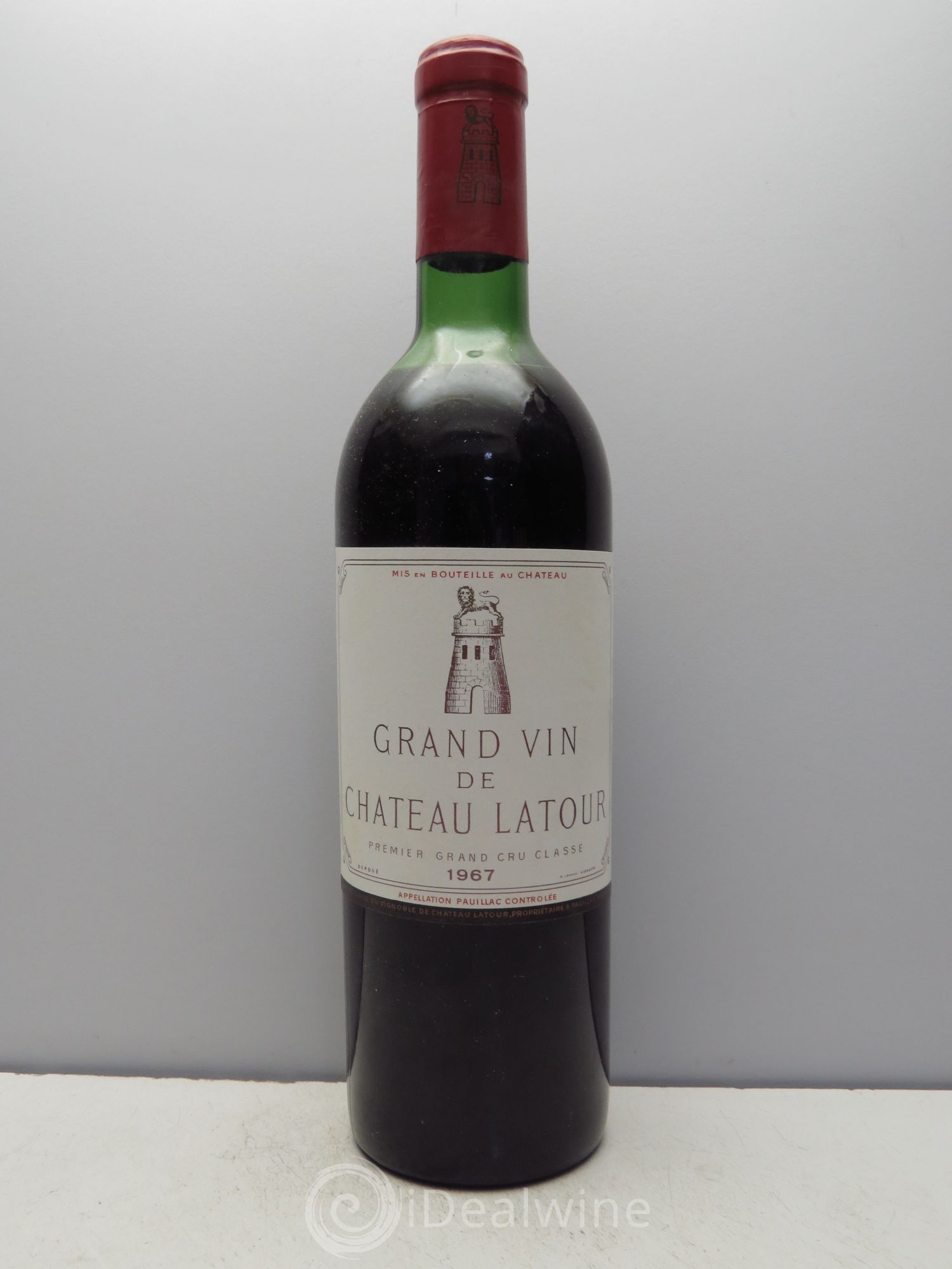 Château Latour 1er Grand Cru Classé null 1967 - Lot of 1 bottle - 0