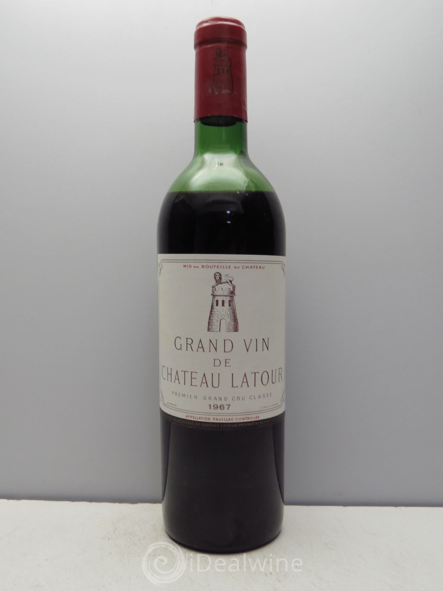 Château Latour 1er Grand Cru Classé null 1967 - Lot of 1 bottle - 0