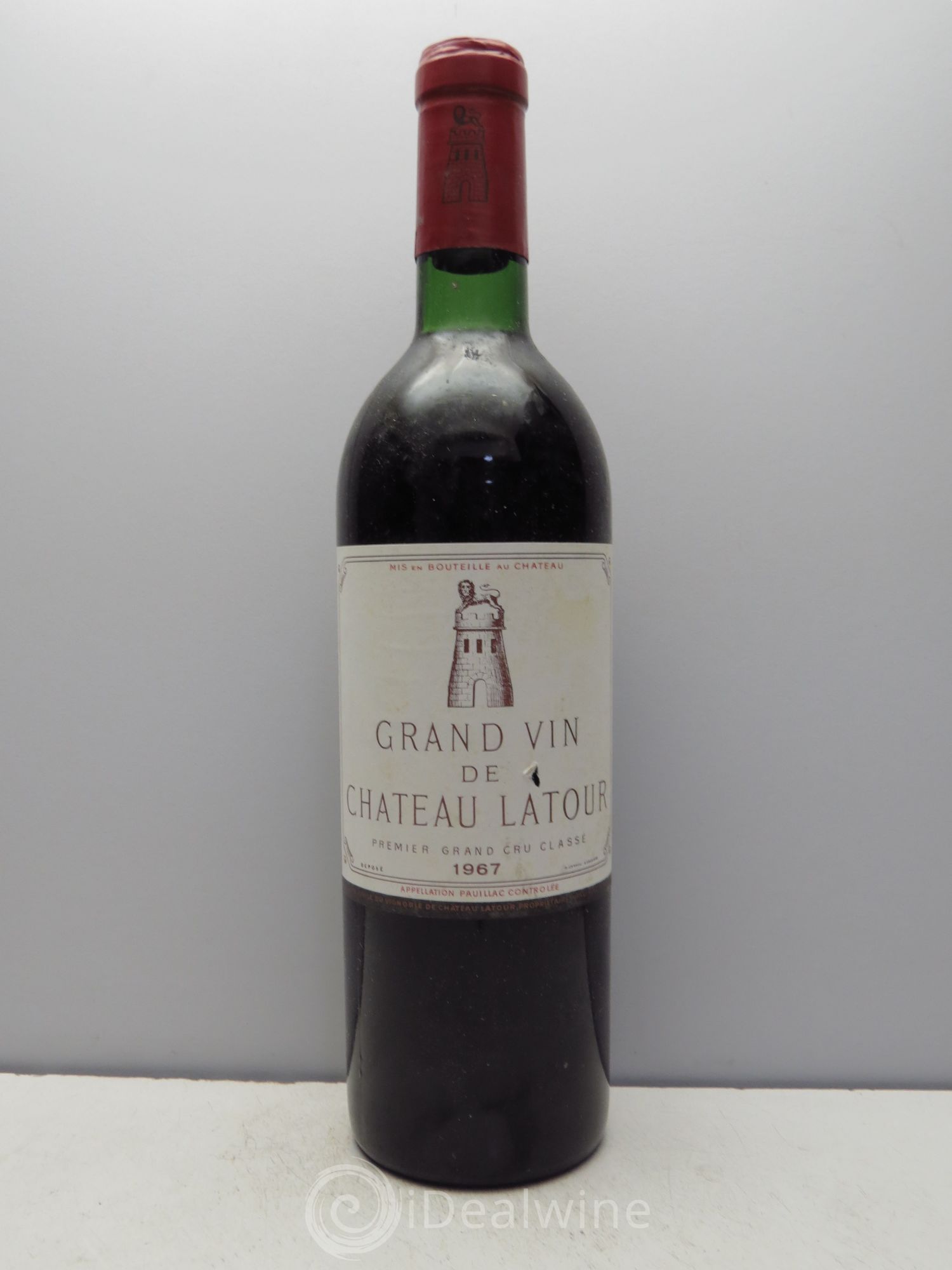 Château Latour 1er Grand Cru Classé null 1967 - Lot of 1 bottle - 0
