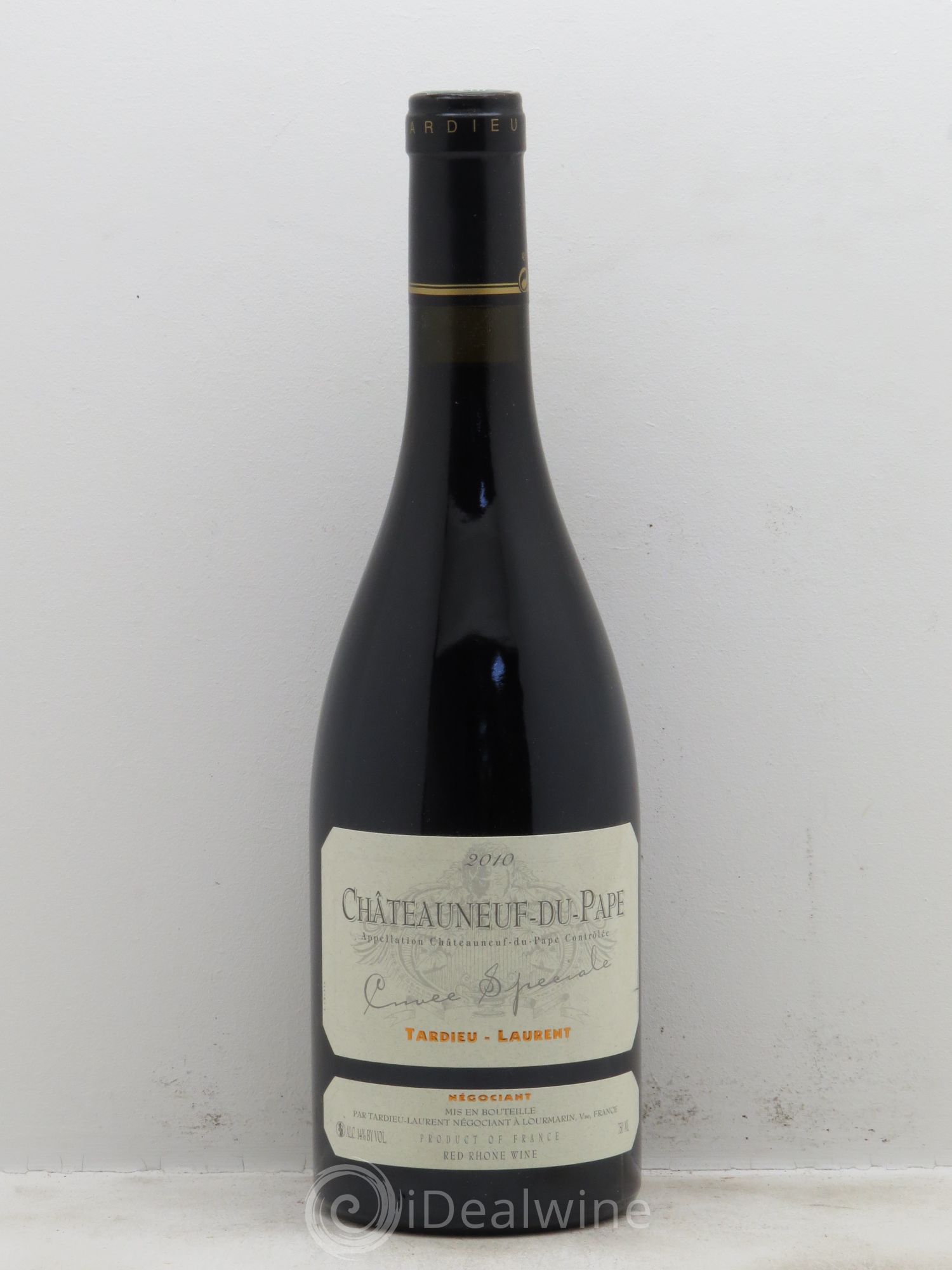 Châteauneuf-du-Pape Tardieu-Laurent Cuvée spéciale Famille Tardieu null 2010 - Lot of 1 bottle - 0