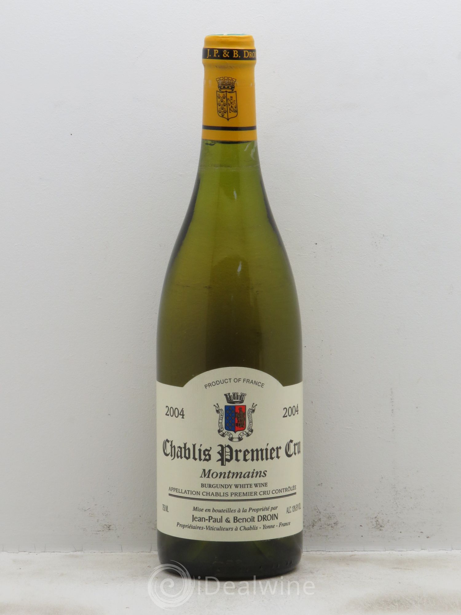 Chablis 1er Cru (sans prix de réserve - no reserve) 2004 - Posten von 1 Flasche - 0