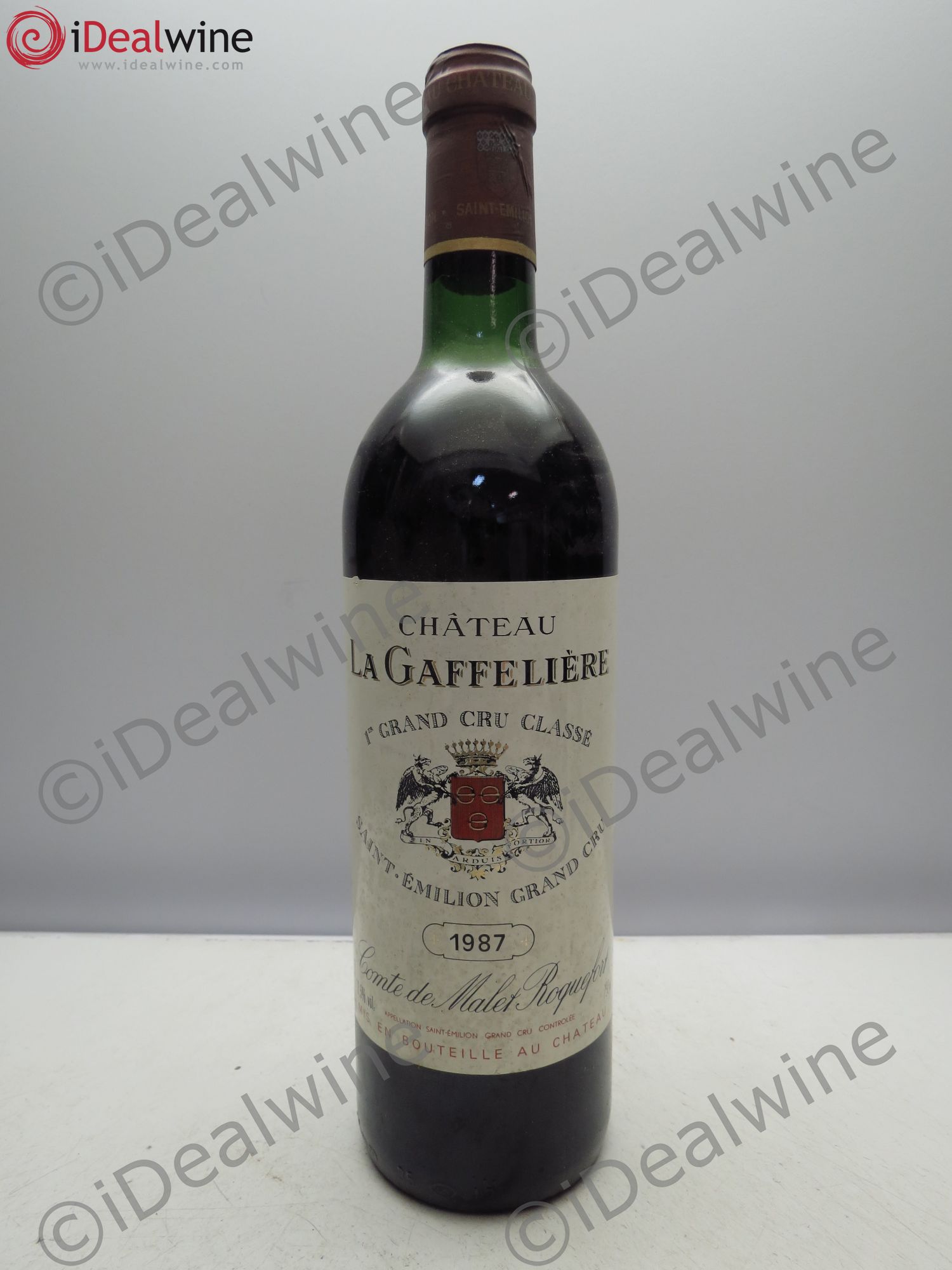 Château la Gaffelière 1er Grand Cru Classé B 1987 - Lot de 1 bouteille - 0