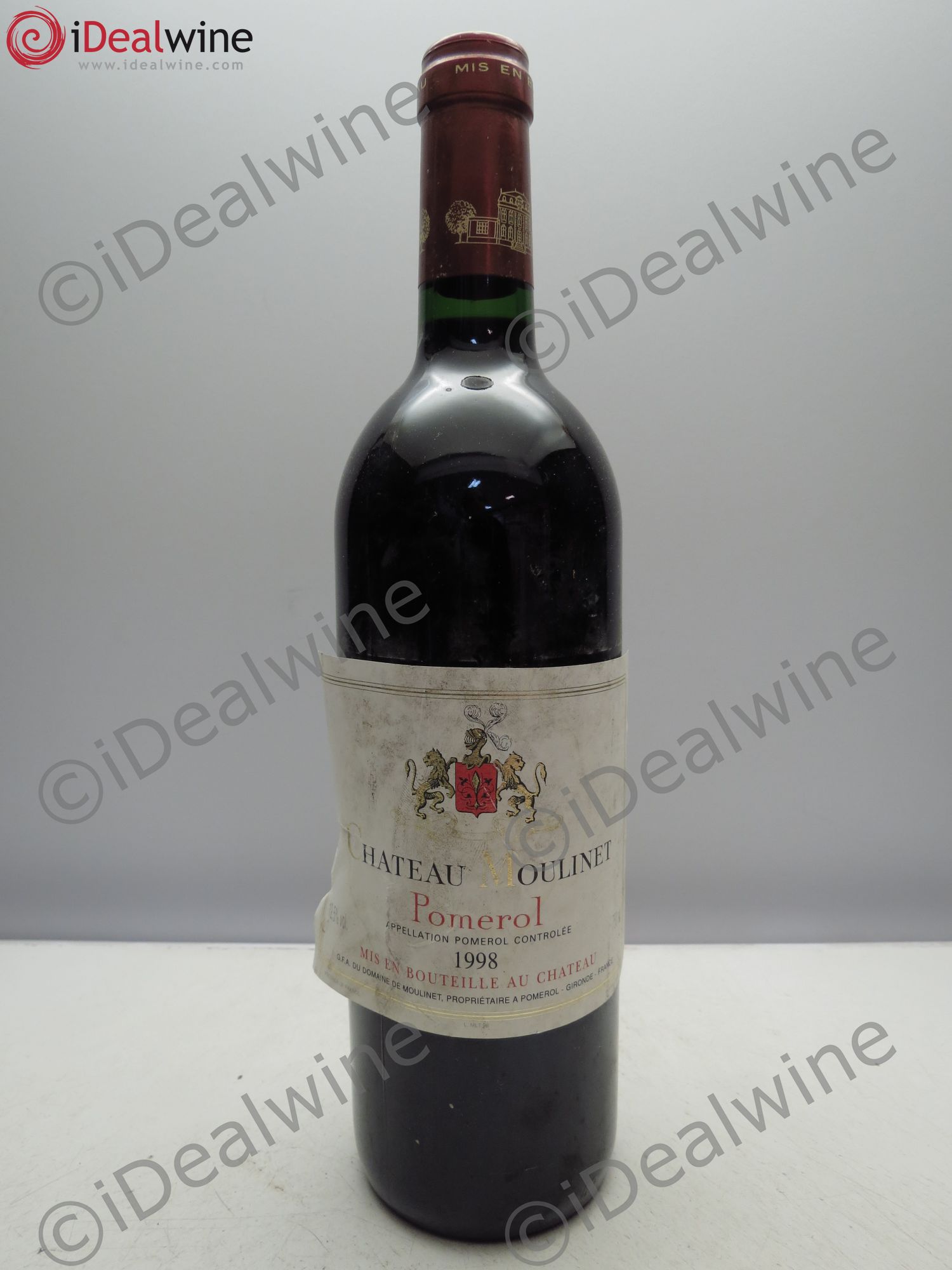 Château Moulinet (sans prix de reserve/no reserve) 1998 - Posten von 1 Flasche - 0