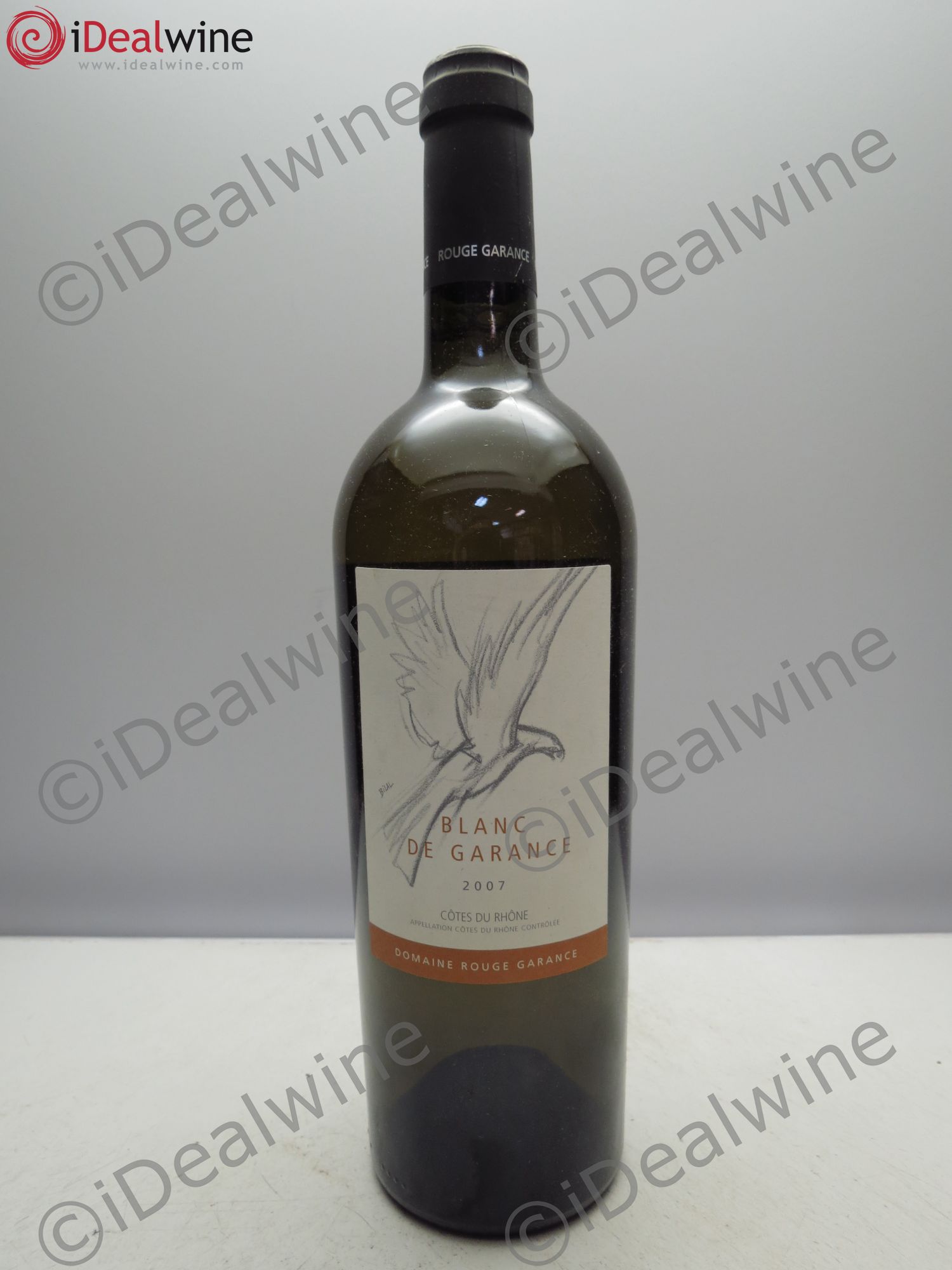 Côtes-du-Rhône Blanc de Garance (sans prix de reserve / no reserve) 2007 - Posten von 1 Flasche - 0