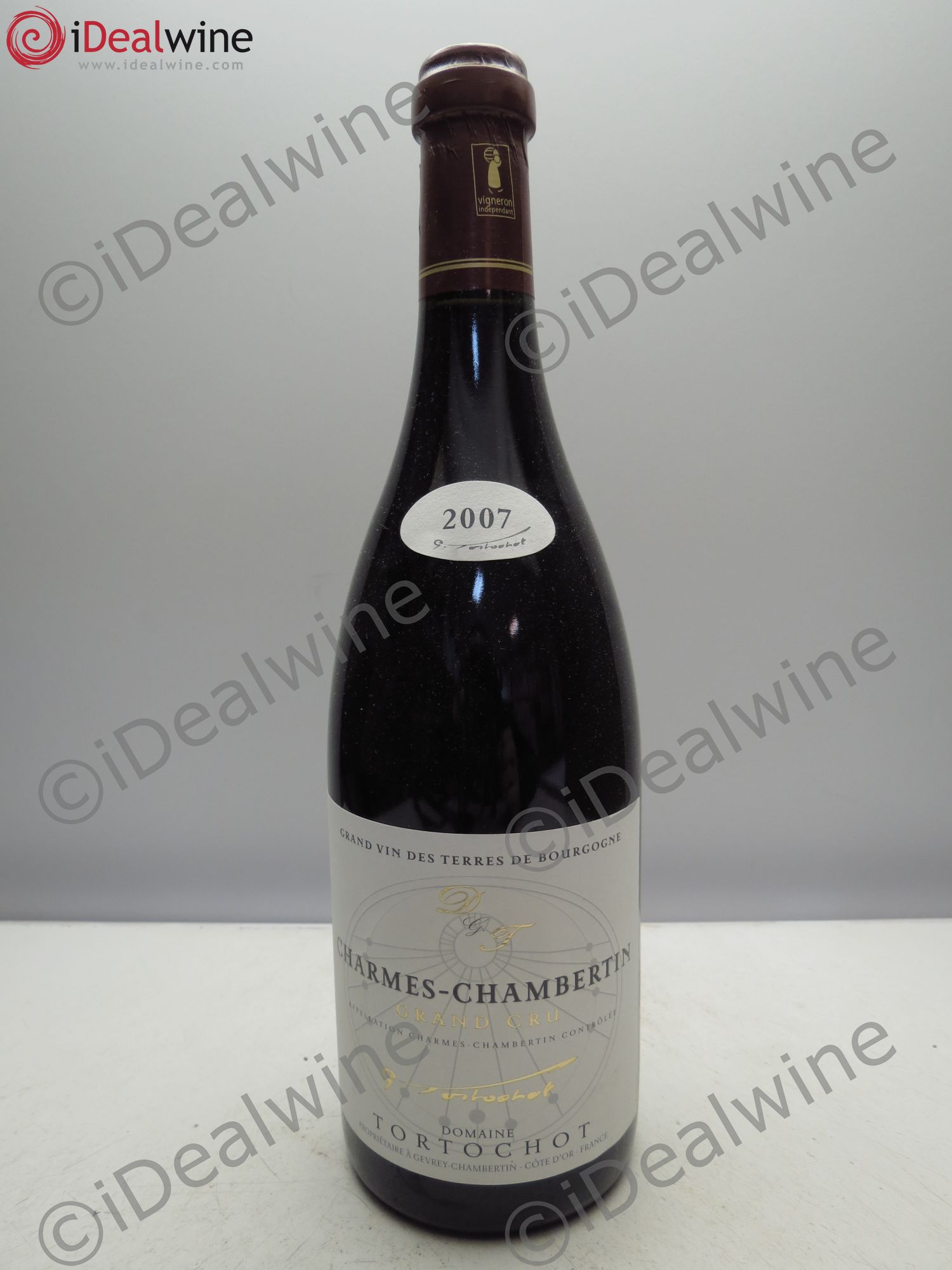 Charmes-Chambertin Grand Cru Domaine Tortochot(sans prix de réserve / no reserve) 2007 - Posten von 1 Flasche - 0