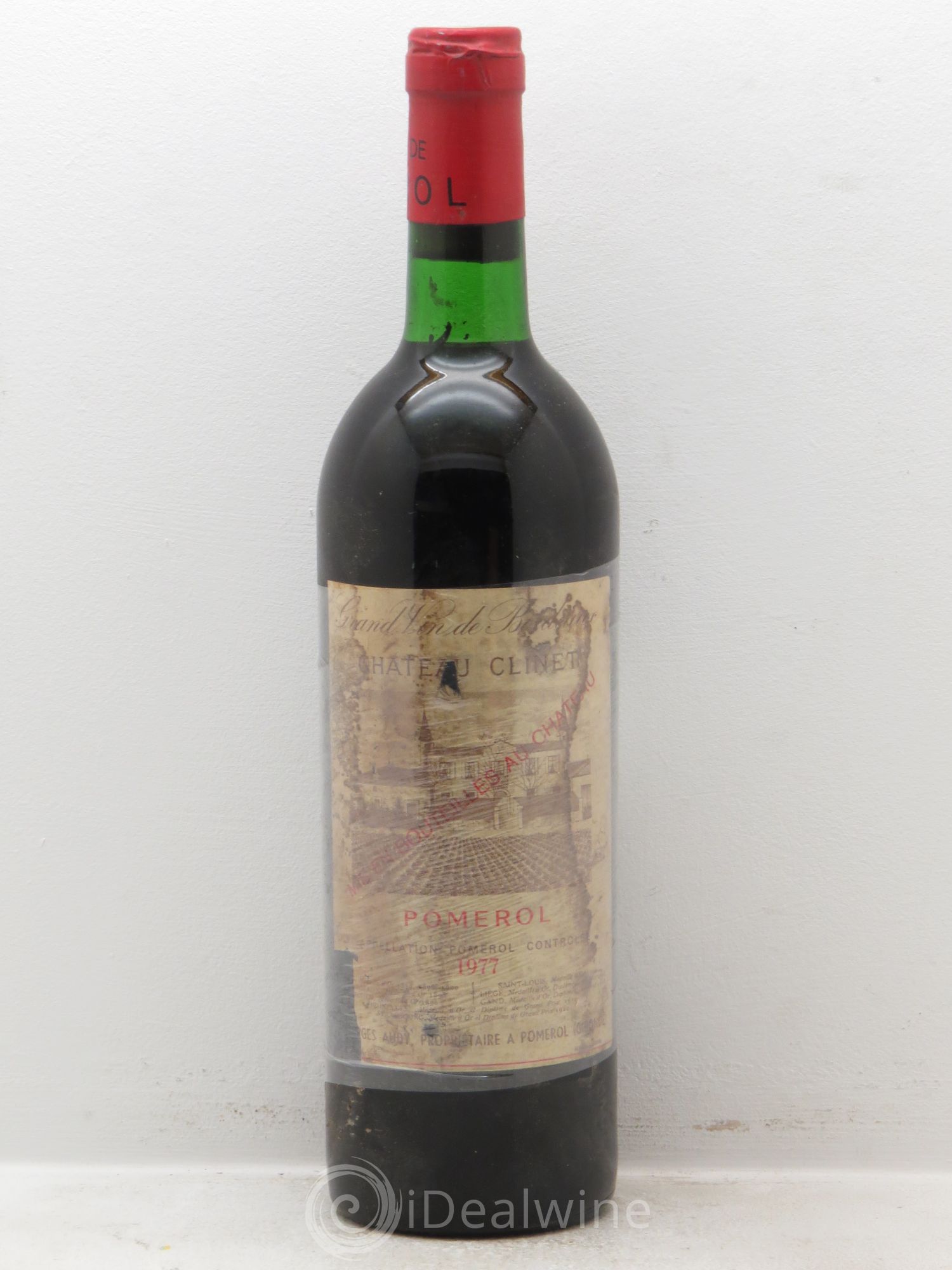 Château Clinet (sans prix de réserve) 1977 - Lot de 1 bouteille - 0