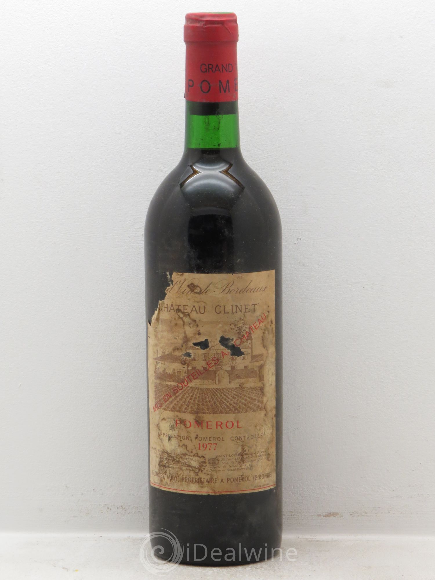 Château Clinet (sans prix de réserve) 1977 - Lot de 1 bouteille - 0