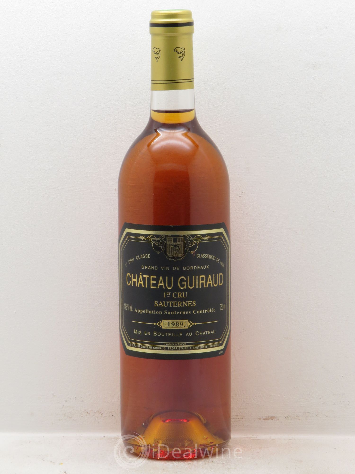 Château Guiraud 1er Grand Cru Classé (senza prezzo di riserva) 1989 - Lotto di 1 bottiglia - 0