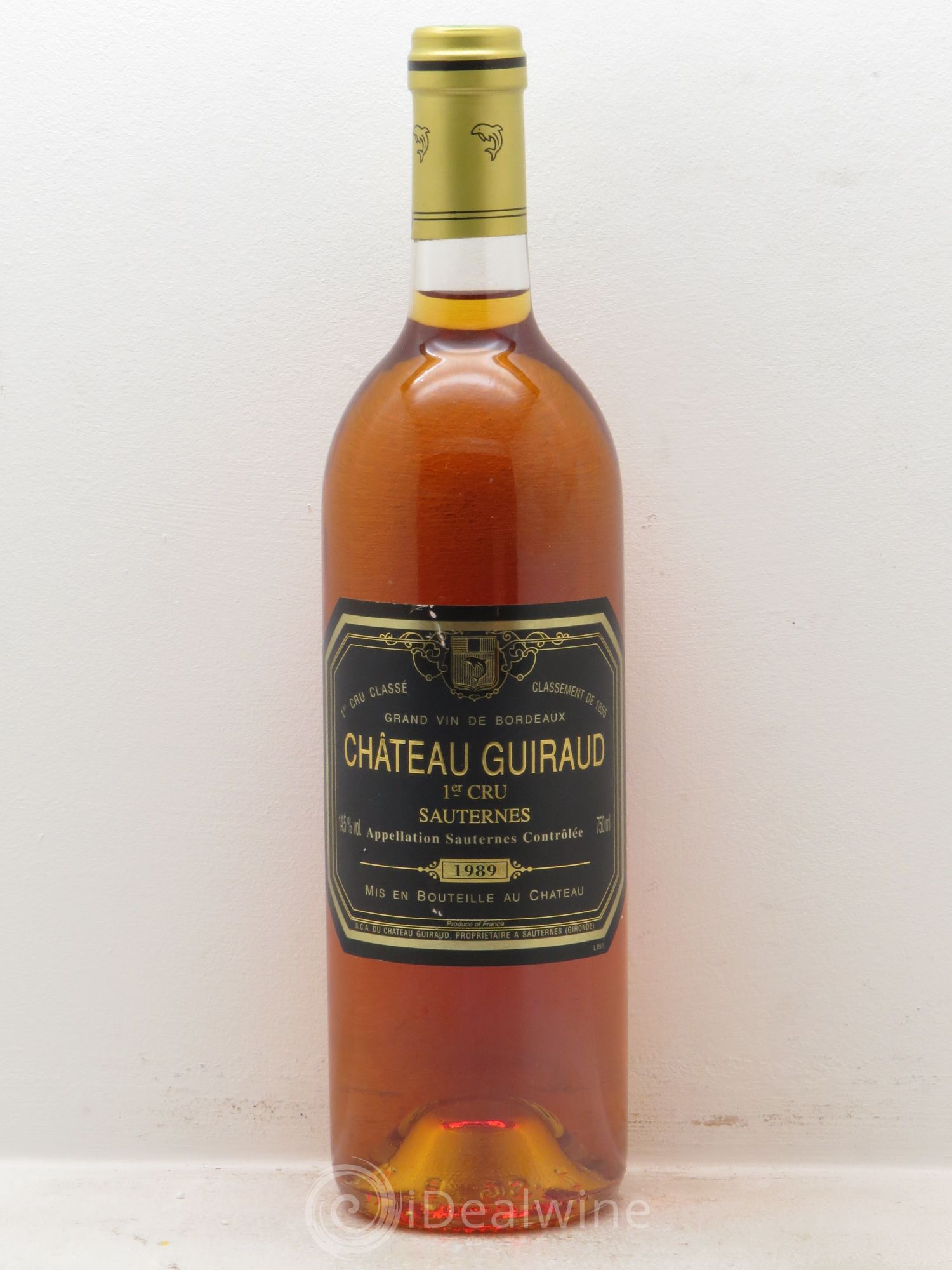 Château Guiraud 1er Grand Cru Classé (senza prezzo di riserva) 1989 - Lotto di 1 bottiglia - 0