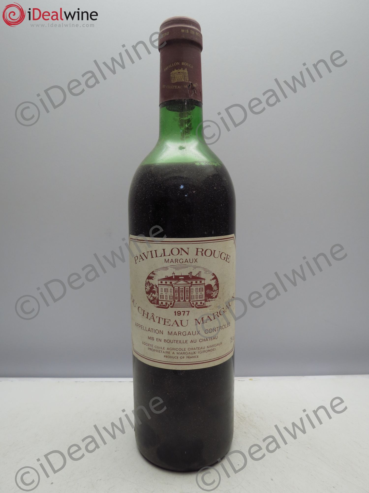 Pavillon Rouge du Château Margaux Second Vin 1977 - Lot de 6 bouteilles - 0