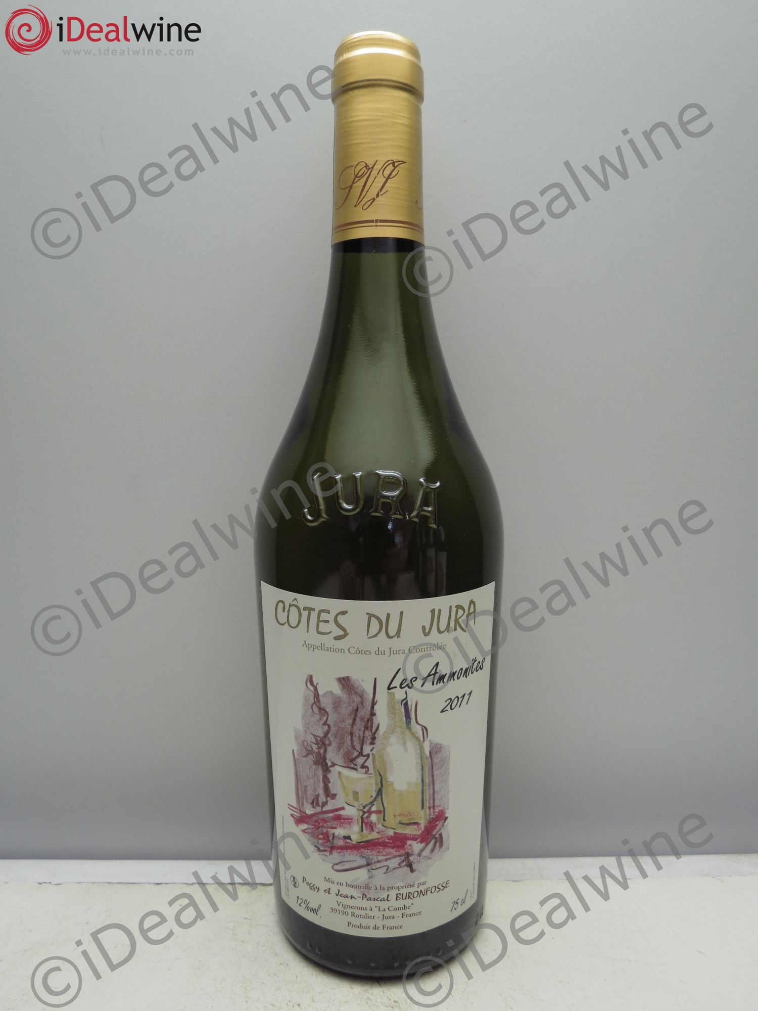 Côtes du Jura Les Ammonites Buronfosse 2011 - Lot de 1 bouteille - 0