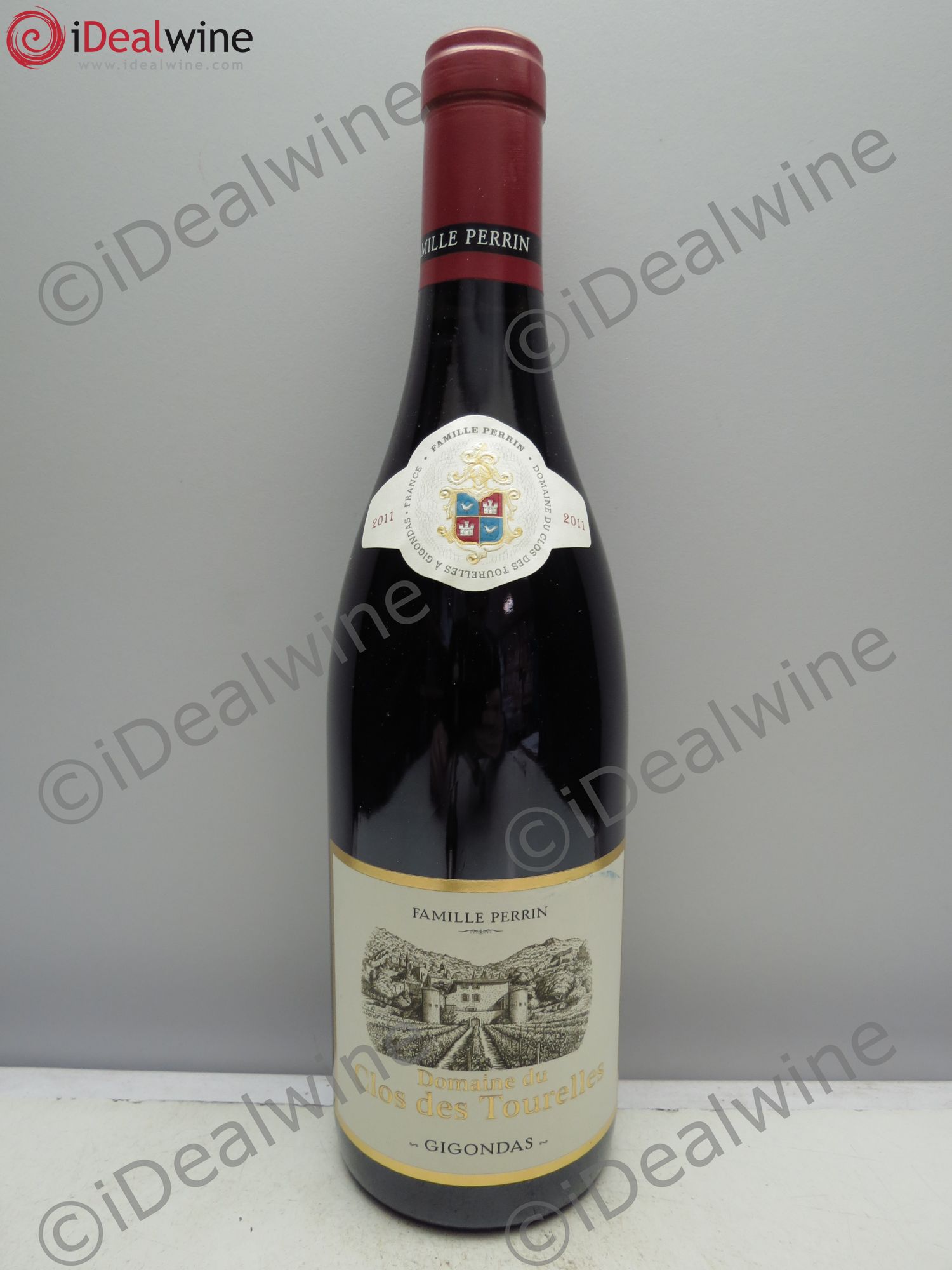 Gigondas Domaine Du Clos Des Tourelles Famille Perrin 2011 - Posten von 1 Flasche - 0