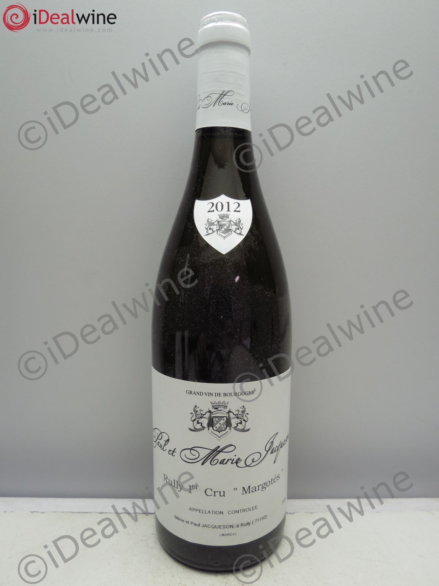 Rully 1er Cru Margotes P & M Jacqueson 2012 - Posten von 1 Flasche - 0