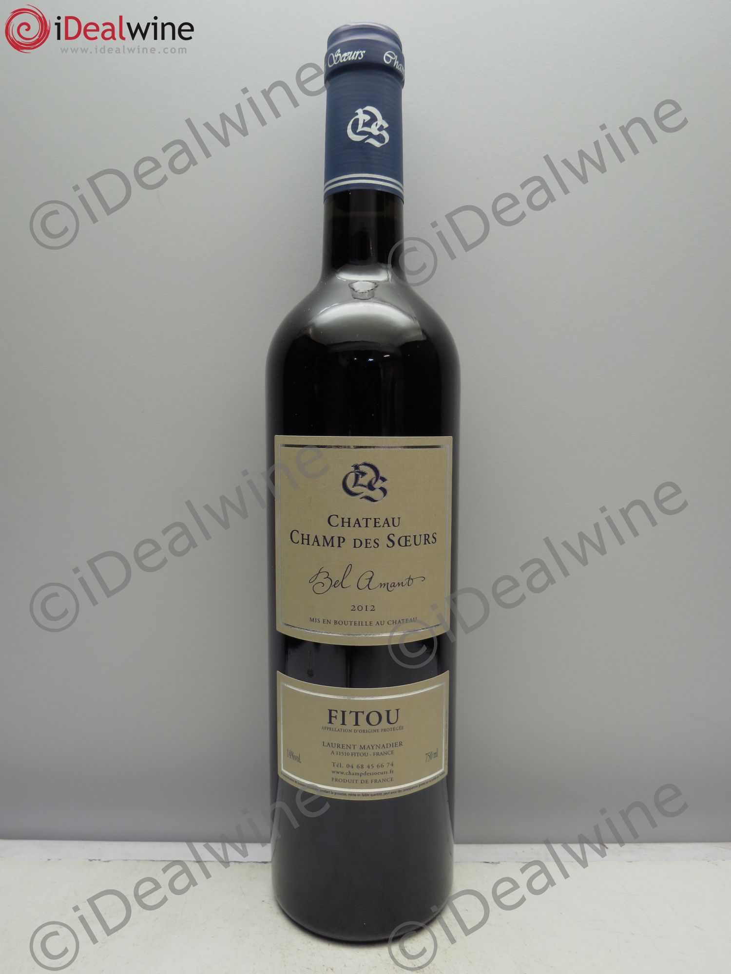 Languedoc Fitou Bel Amant - Château Champ des Soeurs 2012 - Posten von 1 Flasche - 0
