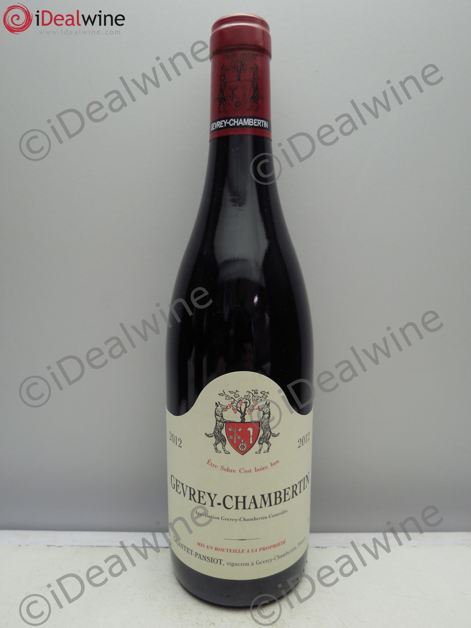 Gevrey-Chambertin Geantet Pansiot 2012 - Lot de 1 bouteille - 0