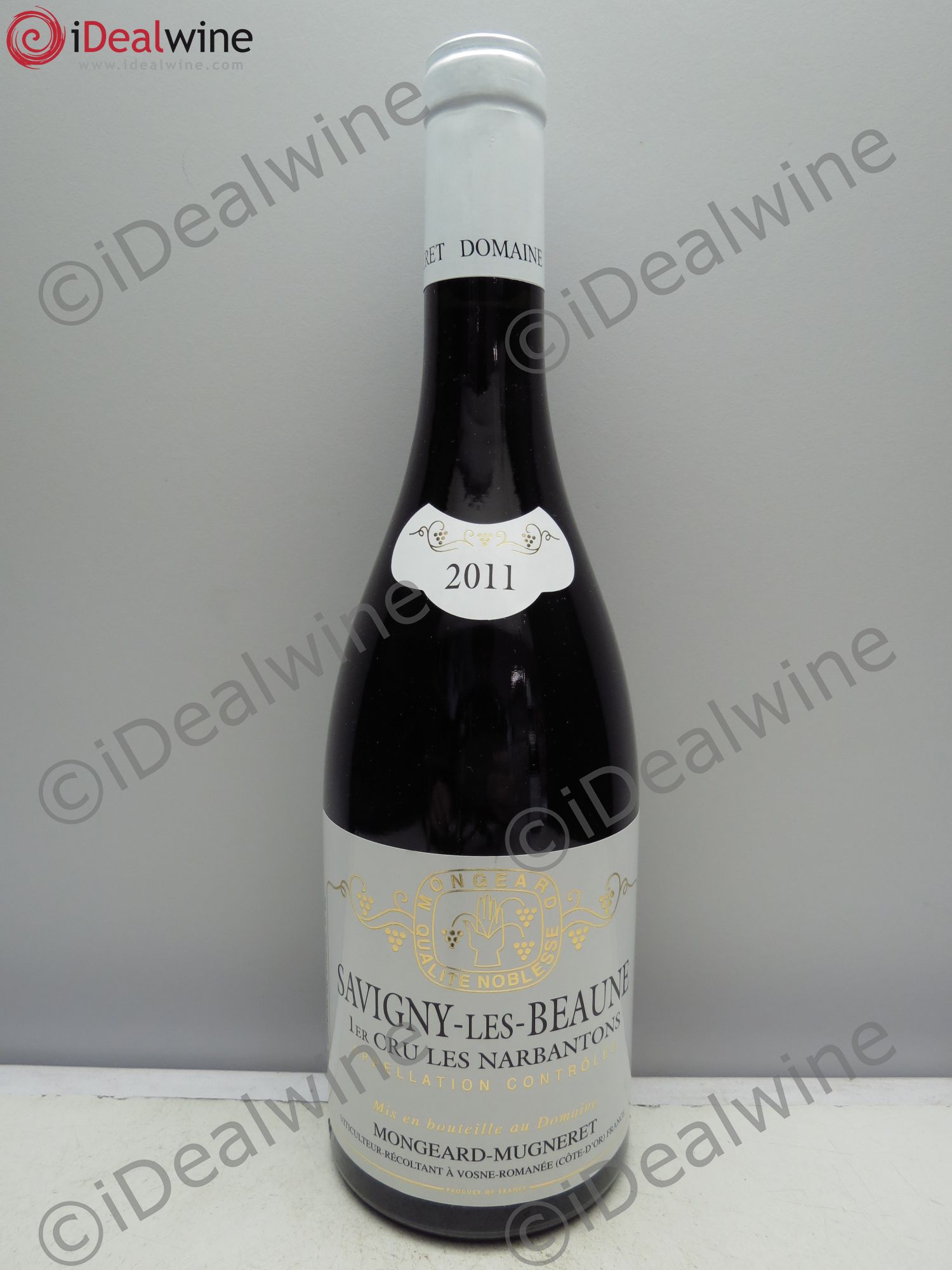 Savigny-lès-Beaune 1er Cru Narbantons Mongeard Mugneret 2011 - Posten von 1 Flasche - 0