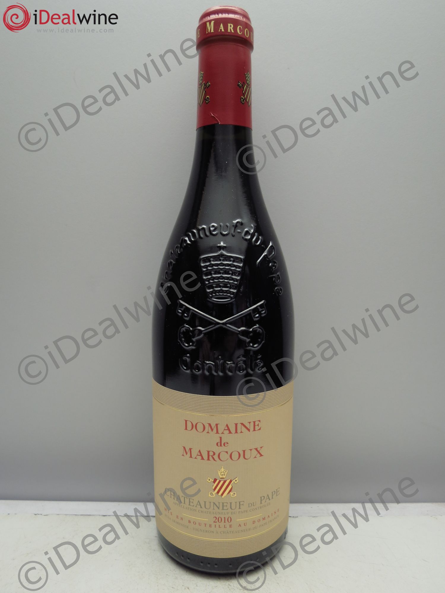 Châteauneuf-du-Pape Marcoux (Domaine de) 2010 - Lot de 1 bouteille - 0