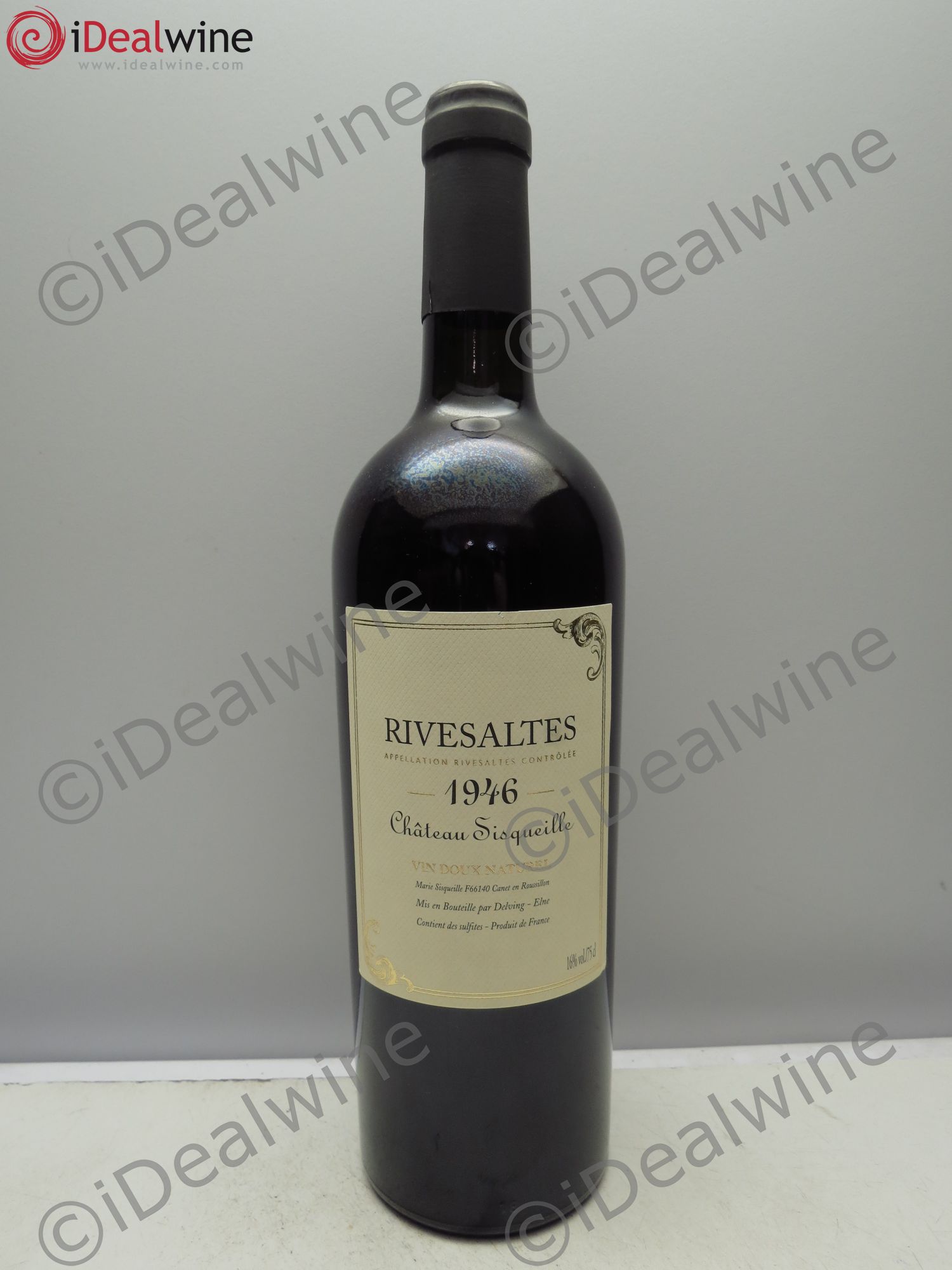 Rivesaltes Château Sisqueille 1946 - Posten von 1 Flasche - 0