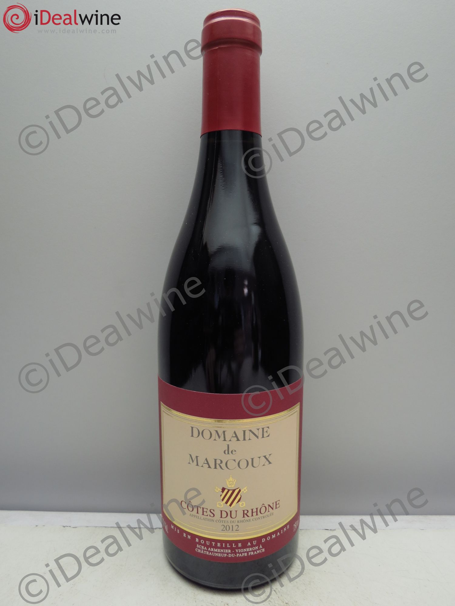 Côtes-du-Rhône Domaine De Marcoux 2012 - Posten von 1 Flasche - 0