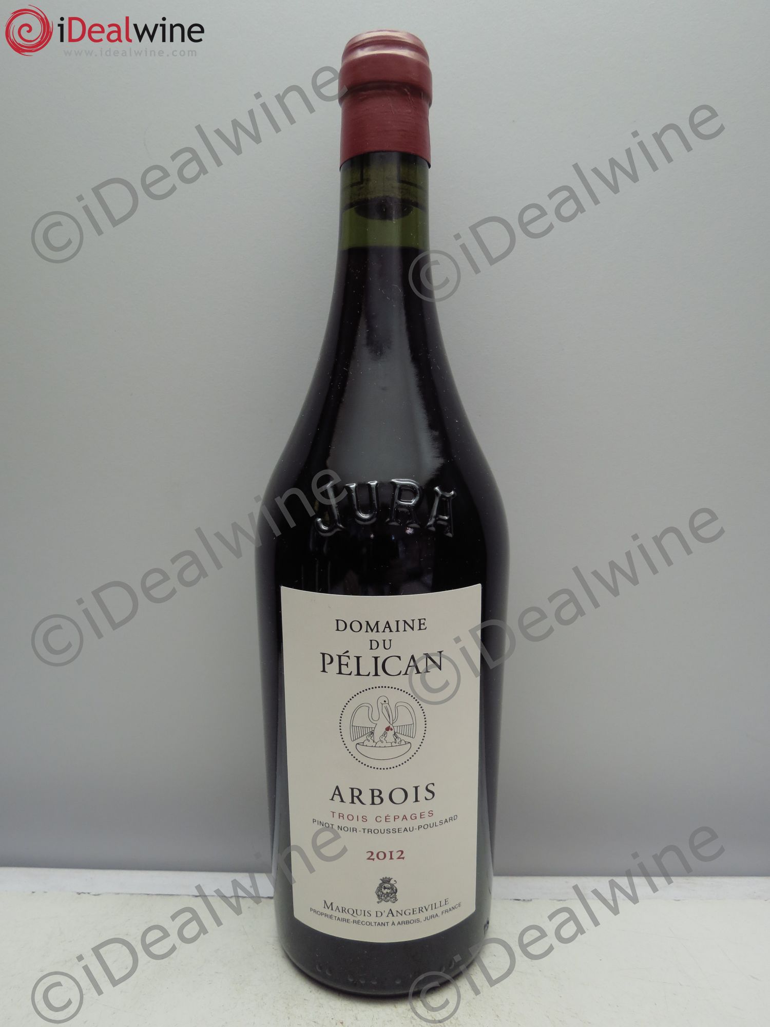 Arbois Trois cépages Pélican 2012 - Lot de 1 bouteille - 0