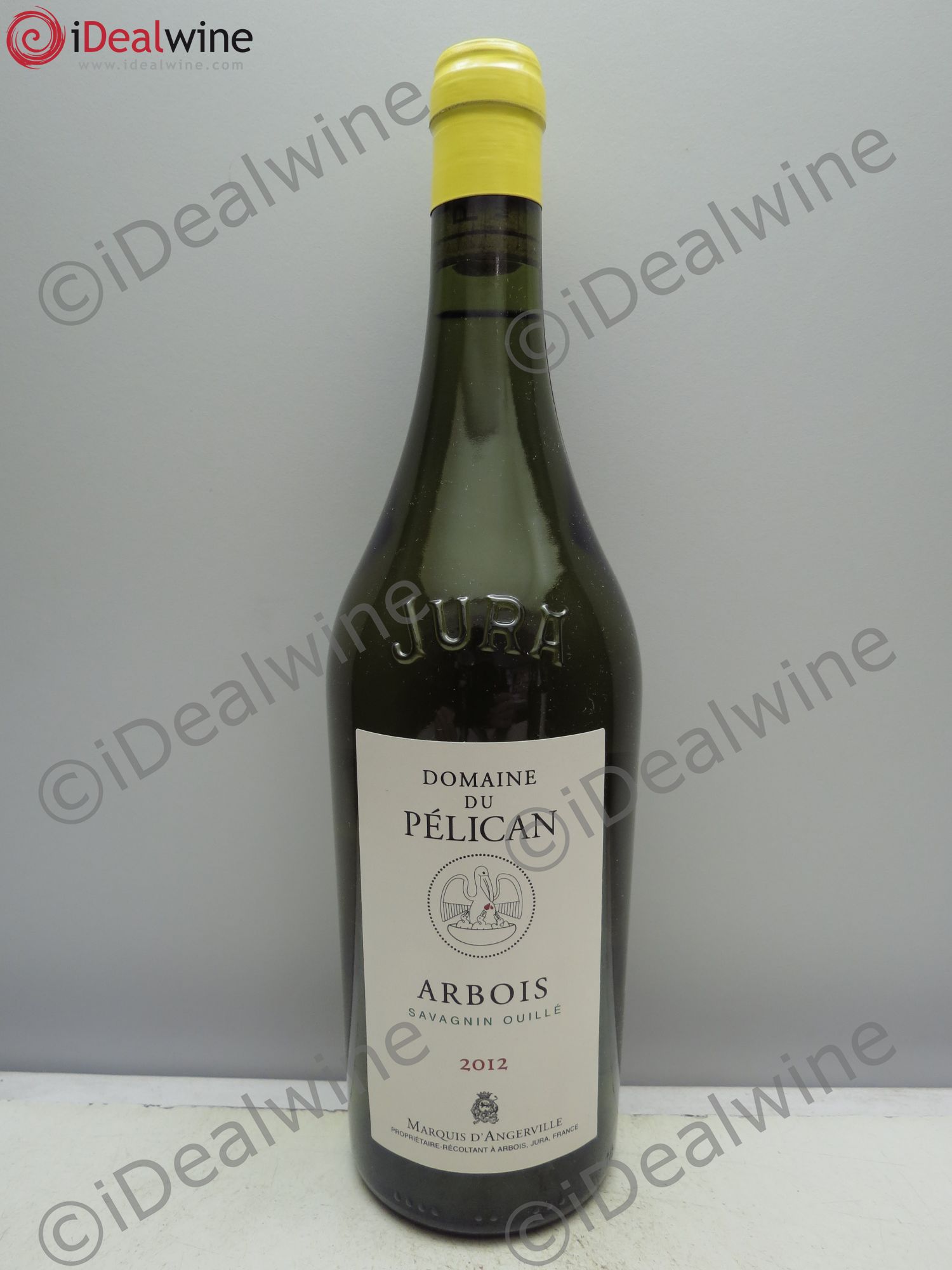 Arbois Savagnin ouillé Pélican 2012 - Lot de 1 bouteille - 0