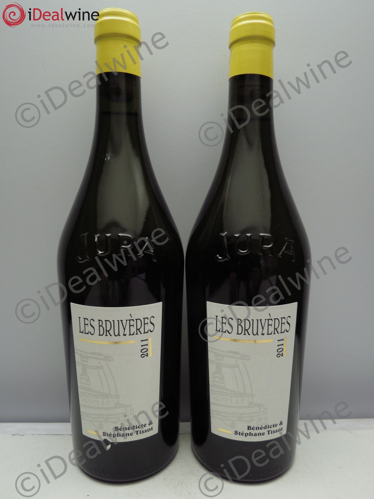 Arbois Chardonnay Les Bruyères Bénédicte et Stéphane Tissot 2011 - Lot de 2 bouteilles - 0