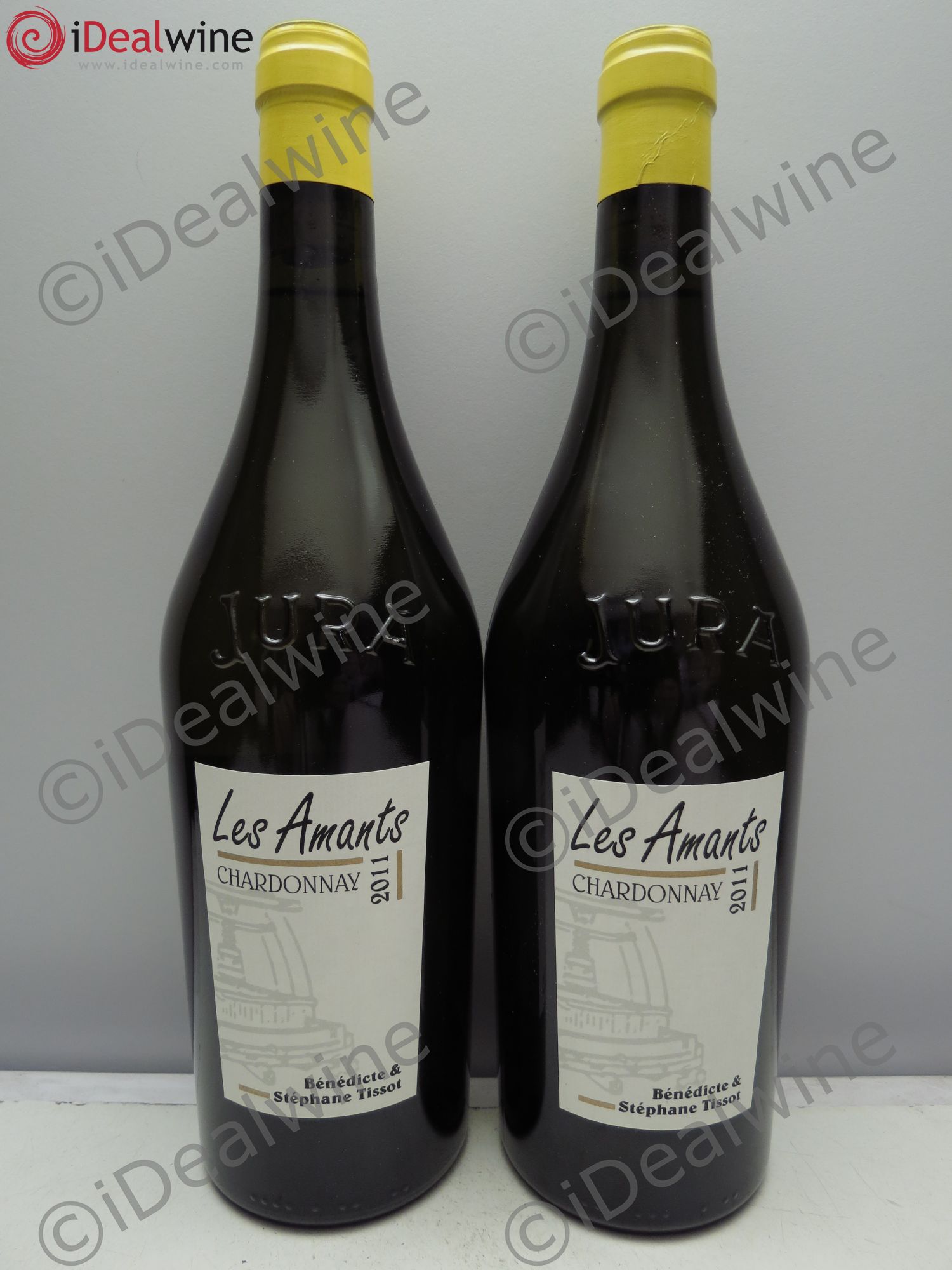 Arbois Les Amants Bénédicte et Stéphane Tissot 2011 - Lot de 2 bouteilles - 0