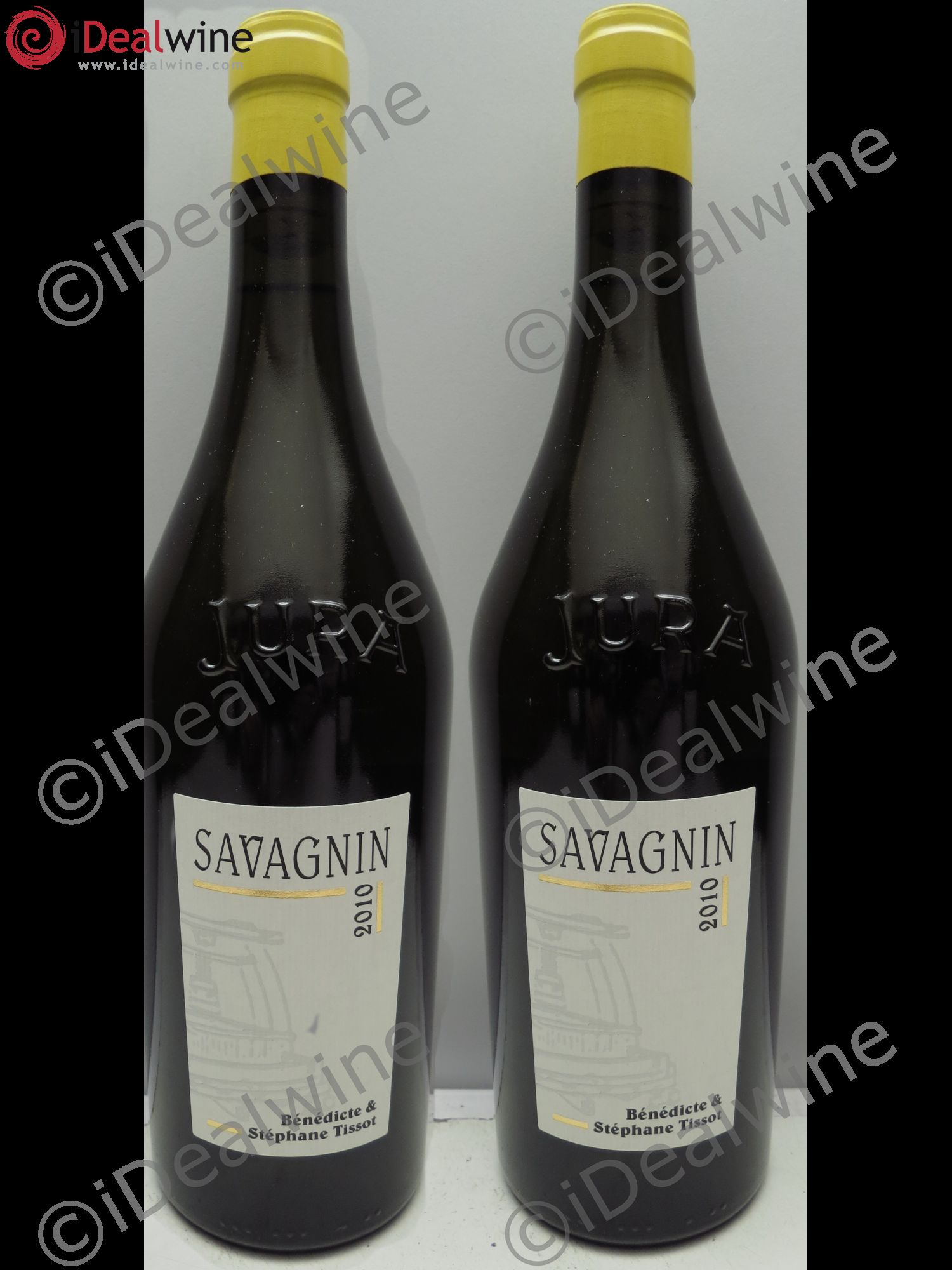 Arbois Savagnin Bénédicte et Stéphane Tissot 2010 - Lot de 2 bouteilles - 0