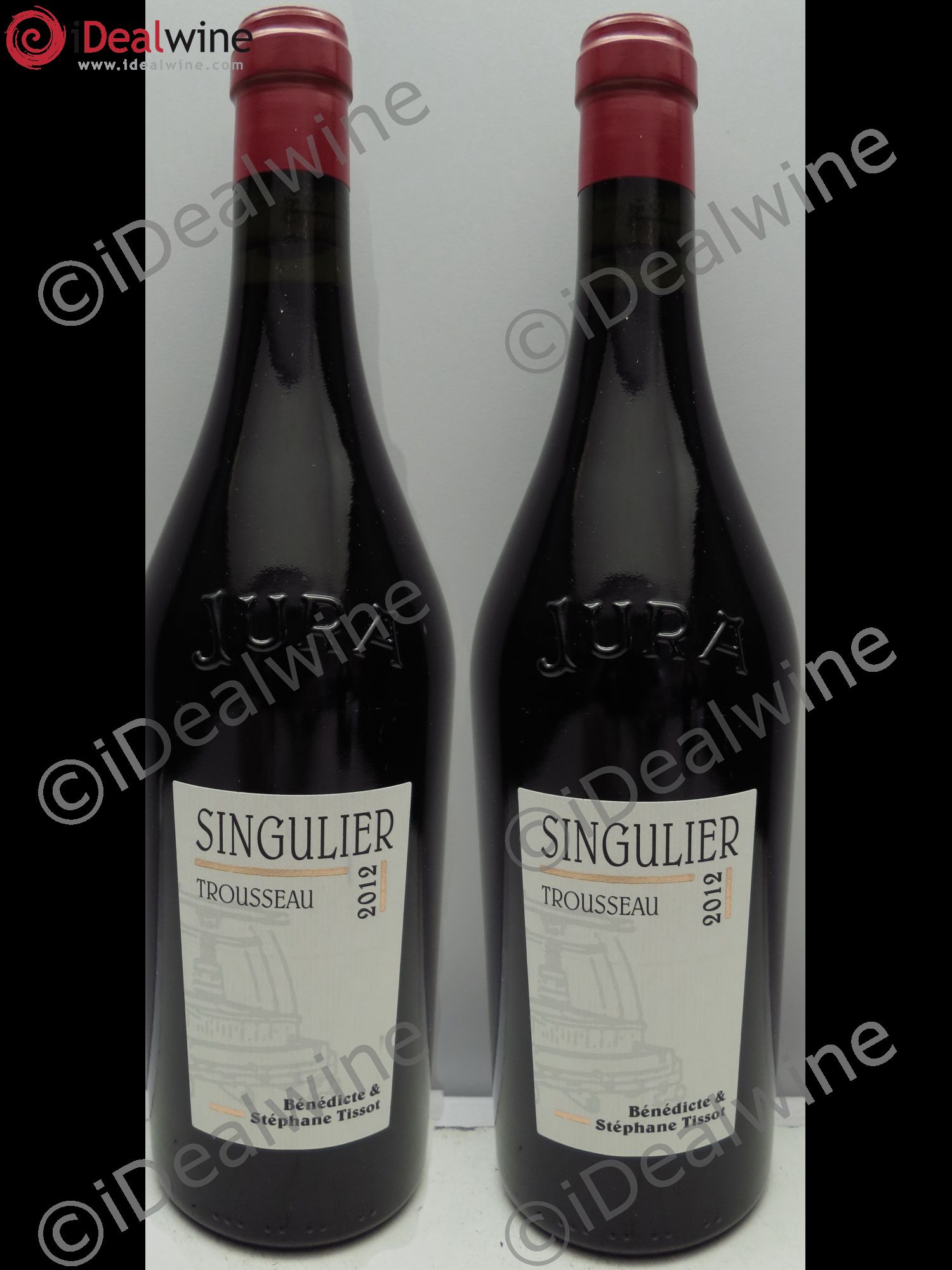 Arbois Trousseau Singulier & S Tissot : 140415 dégustation PhB 2012 - Posten von 2 Flaschen - 0