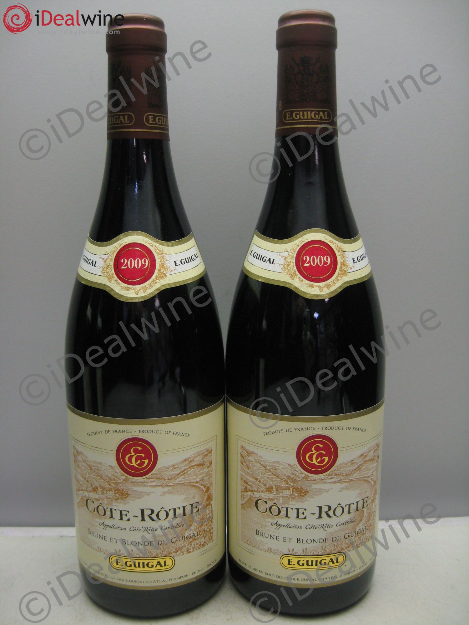 Côte-Rôtie Côtes Brune et Blonde Guigal 2009 - Lot de 2 bouteilles - 0