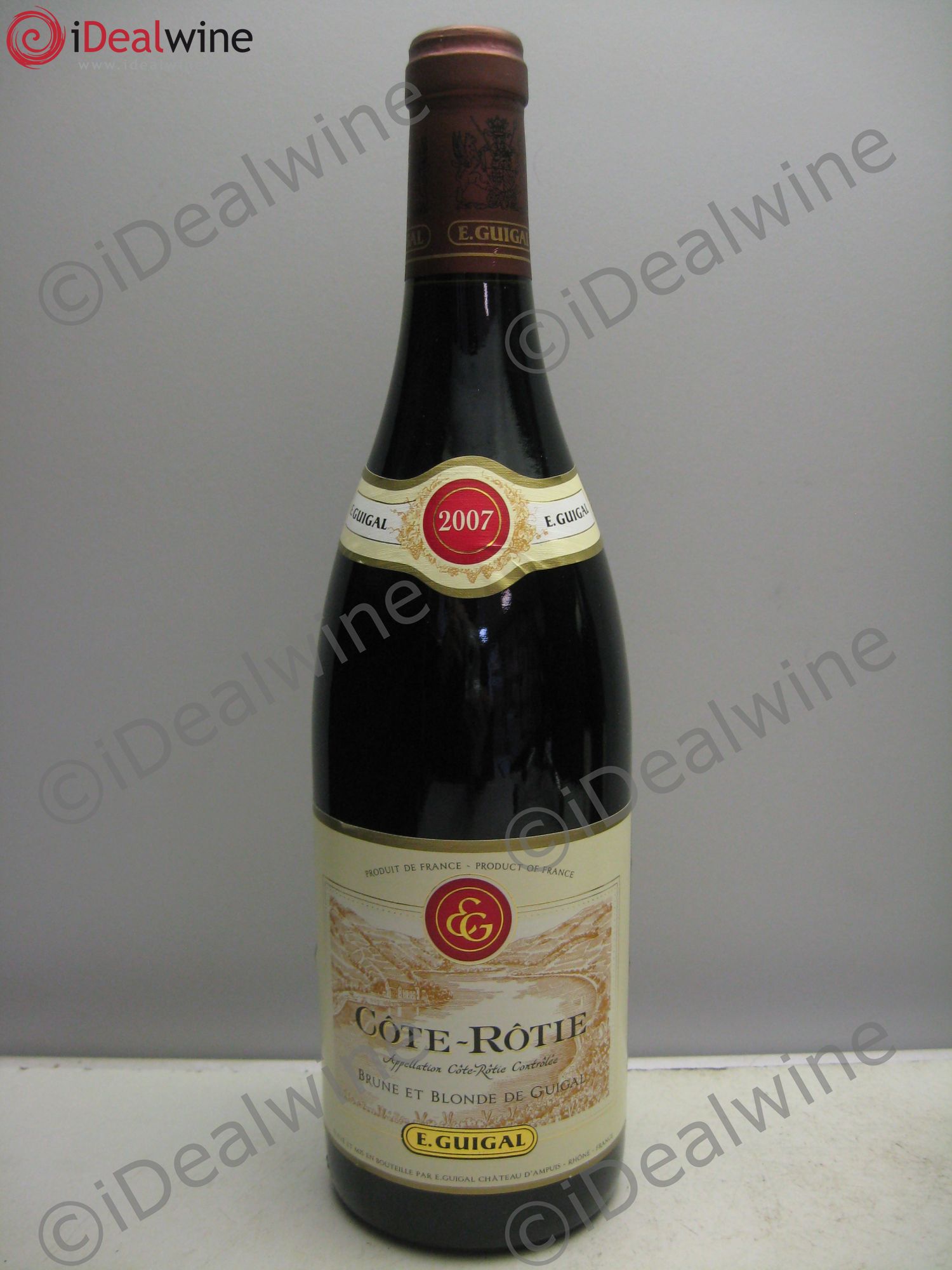 Côte-Rôtie Côtes Brune et Blonde Guigal 2007 - Lot de 1 bouteille - 0