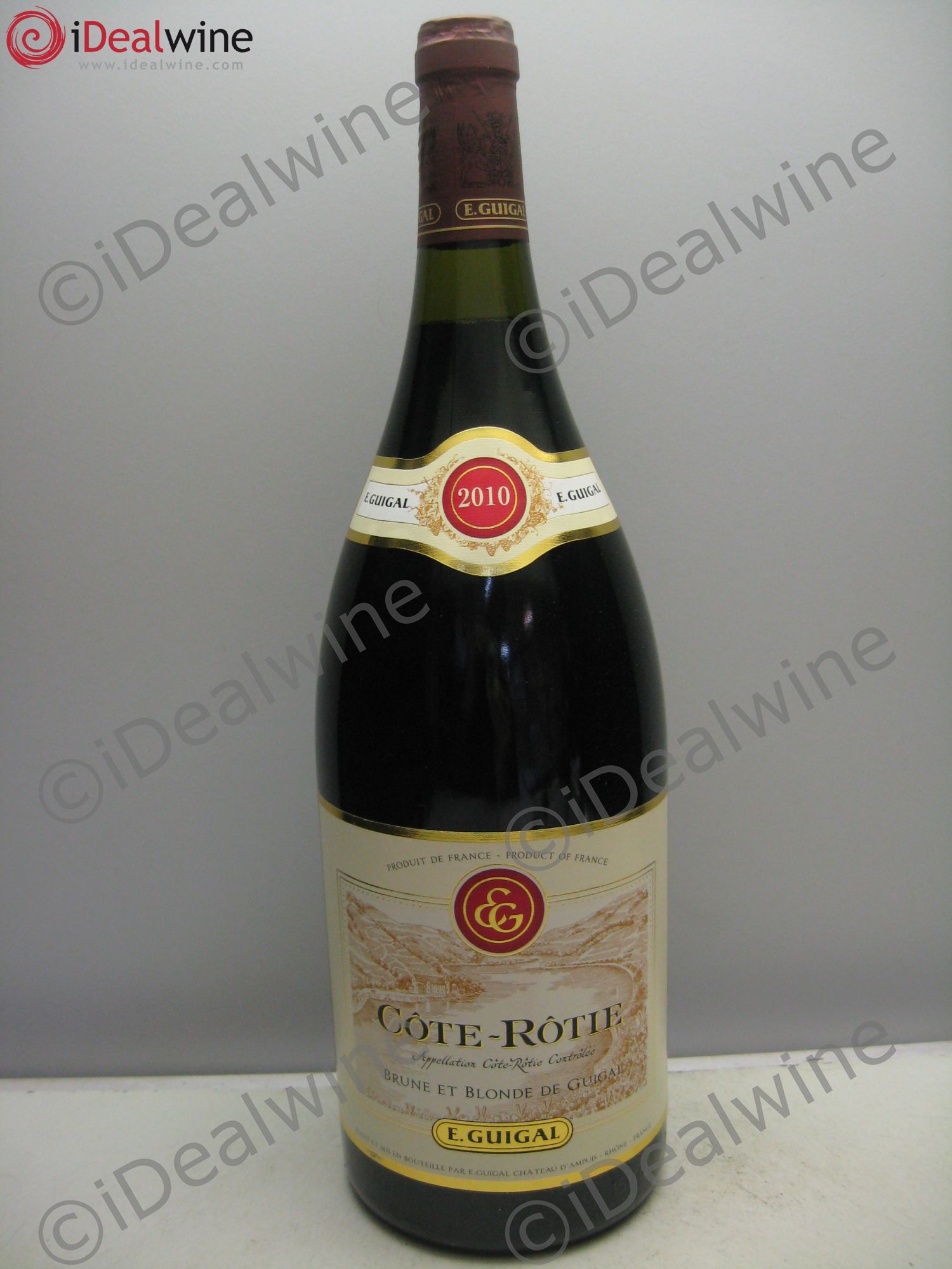 Côte-Rôtie Côtes Brune et Blonde Guigal 2010 - Lot de 1 magnum - 0