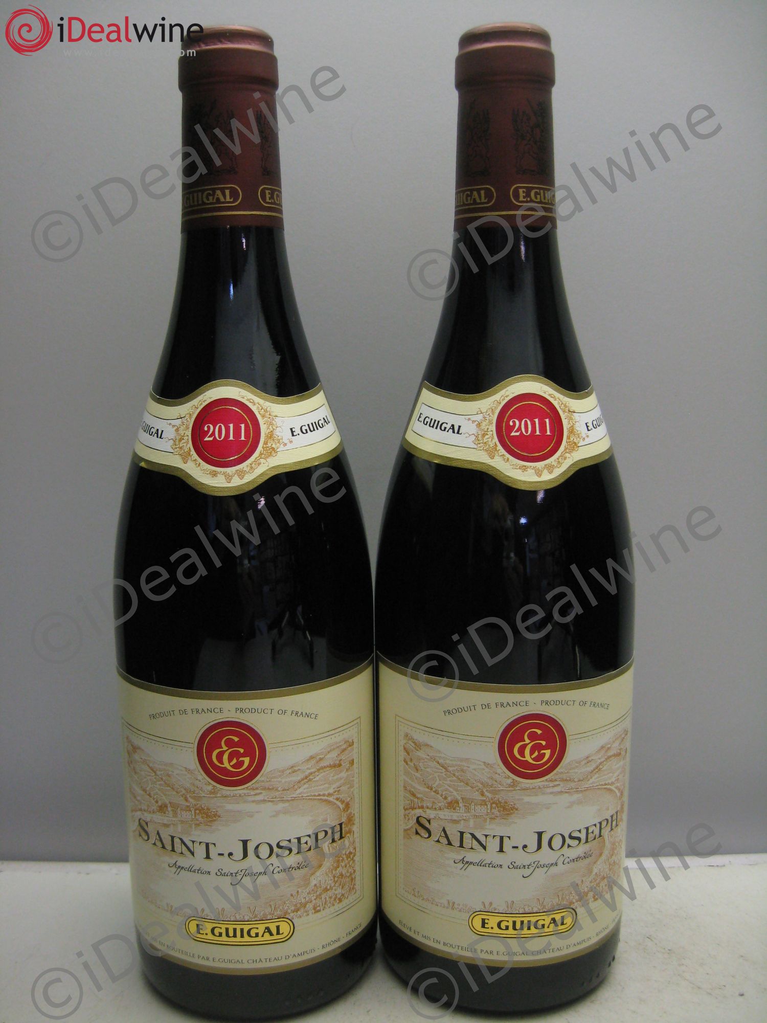 Saint-Joseph E. Guigal 2011 - Posten von 2 Flaschen - 0